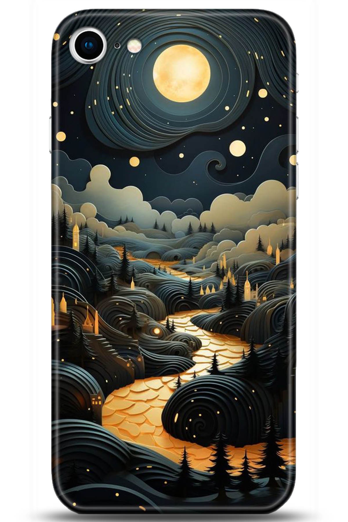 Apple iPhone 8 Uyumlu Kılıf HD Baskılı Kılıf - Followed Institution 5268