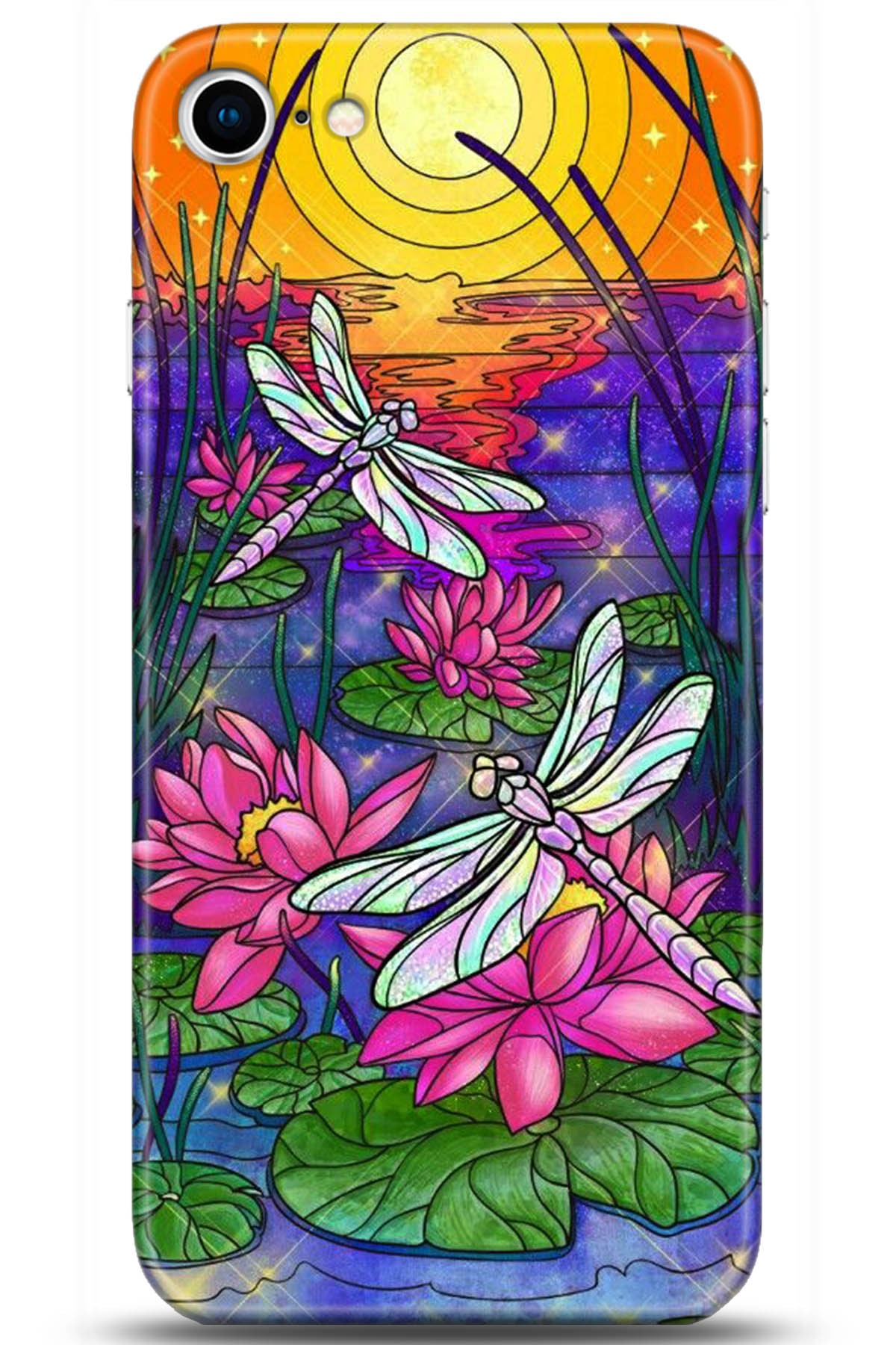 Apple iPhone 8 Uyumlu Kılıf HD Baskılı Kılıf - Followed Institution 5274