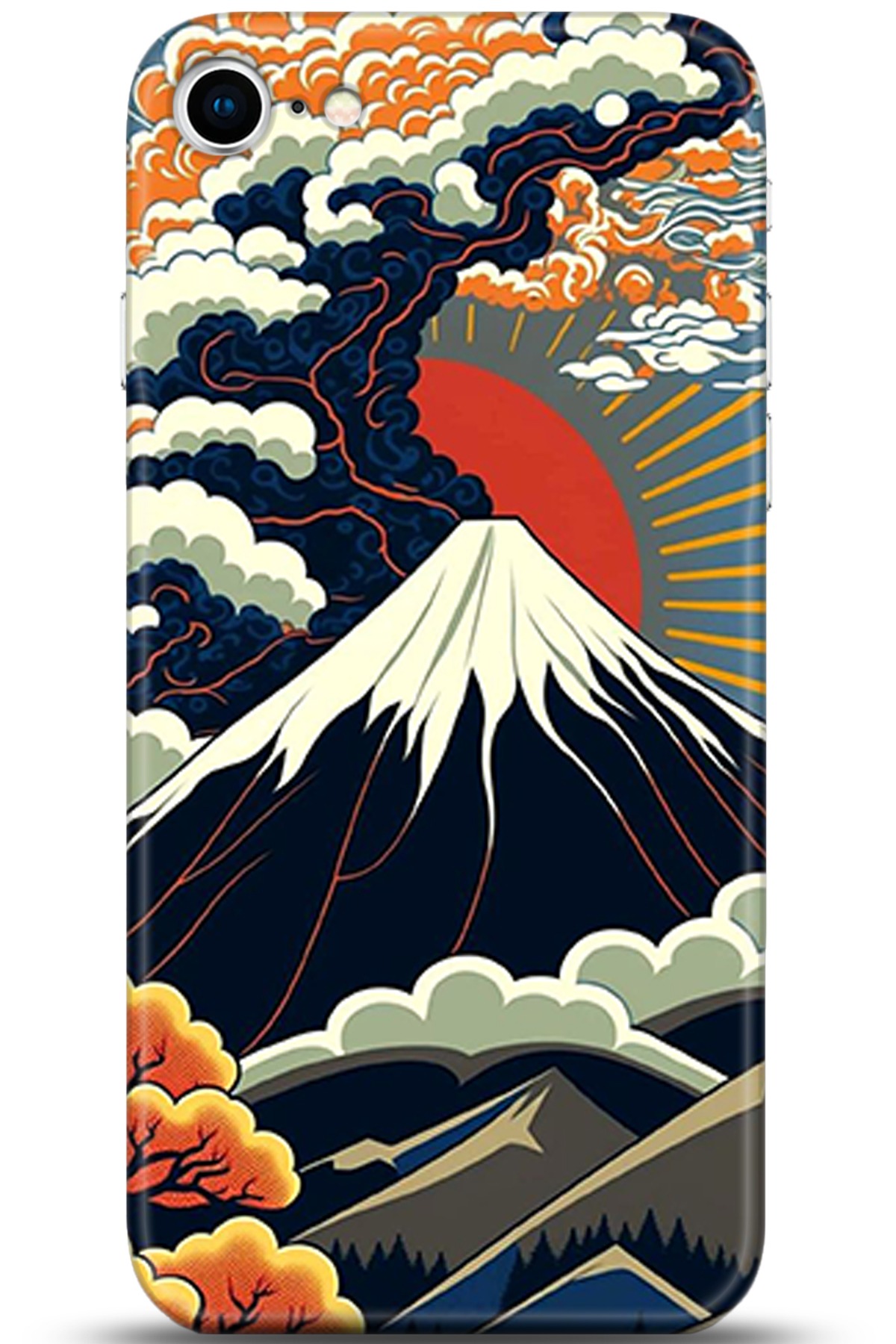 Apple iPhone 8 Uyumlu Kılıf HD Baskılı Kılıf - Followed Institution 5342