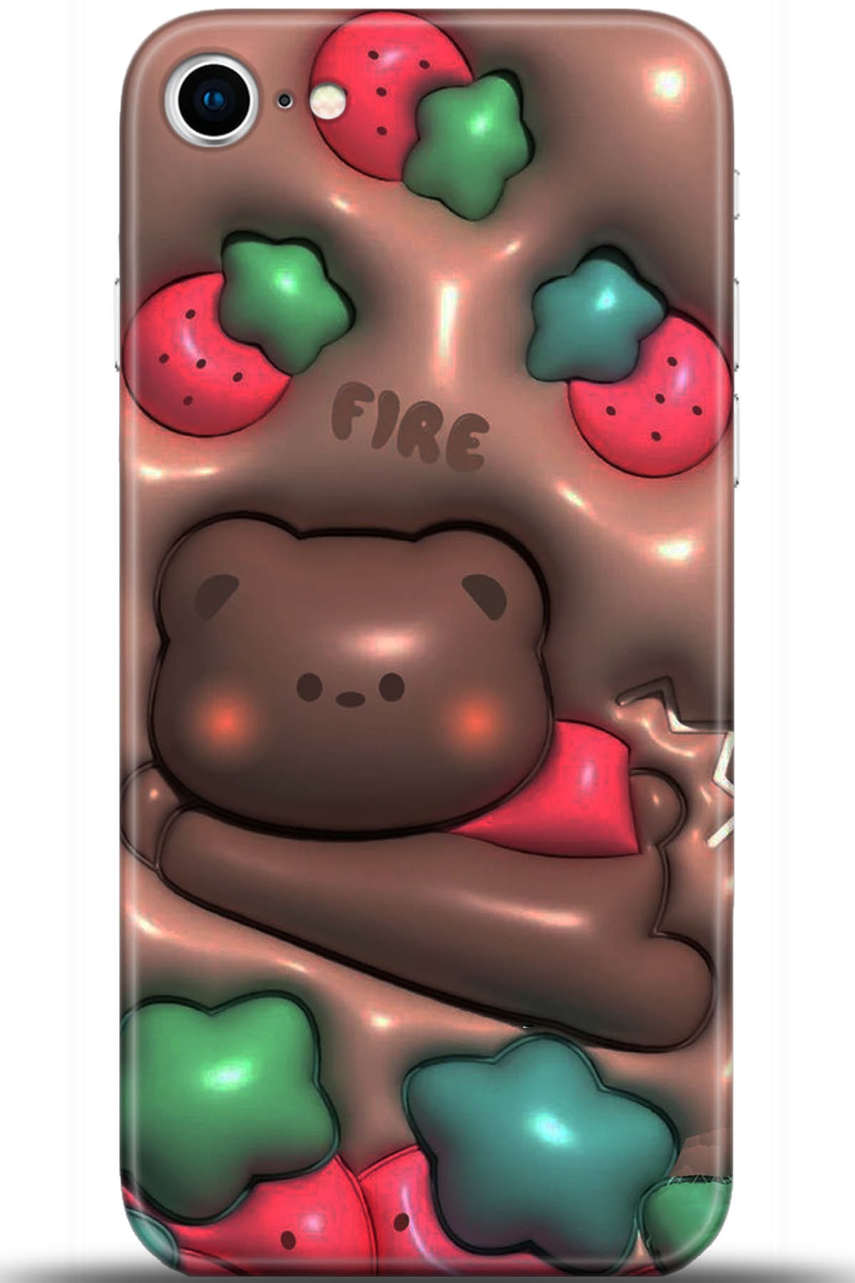 Apple iPhone 8 Uyumlu Kılıf HD Baskılı Kılıf - Followed Institution 5371