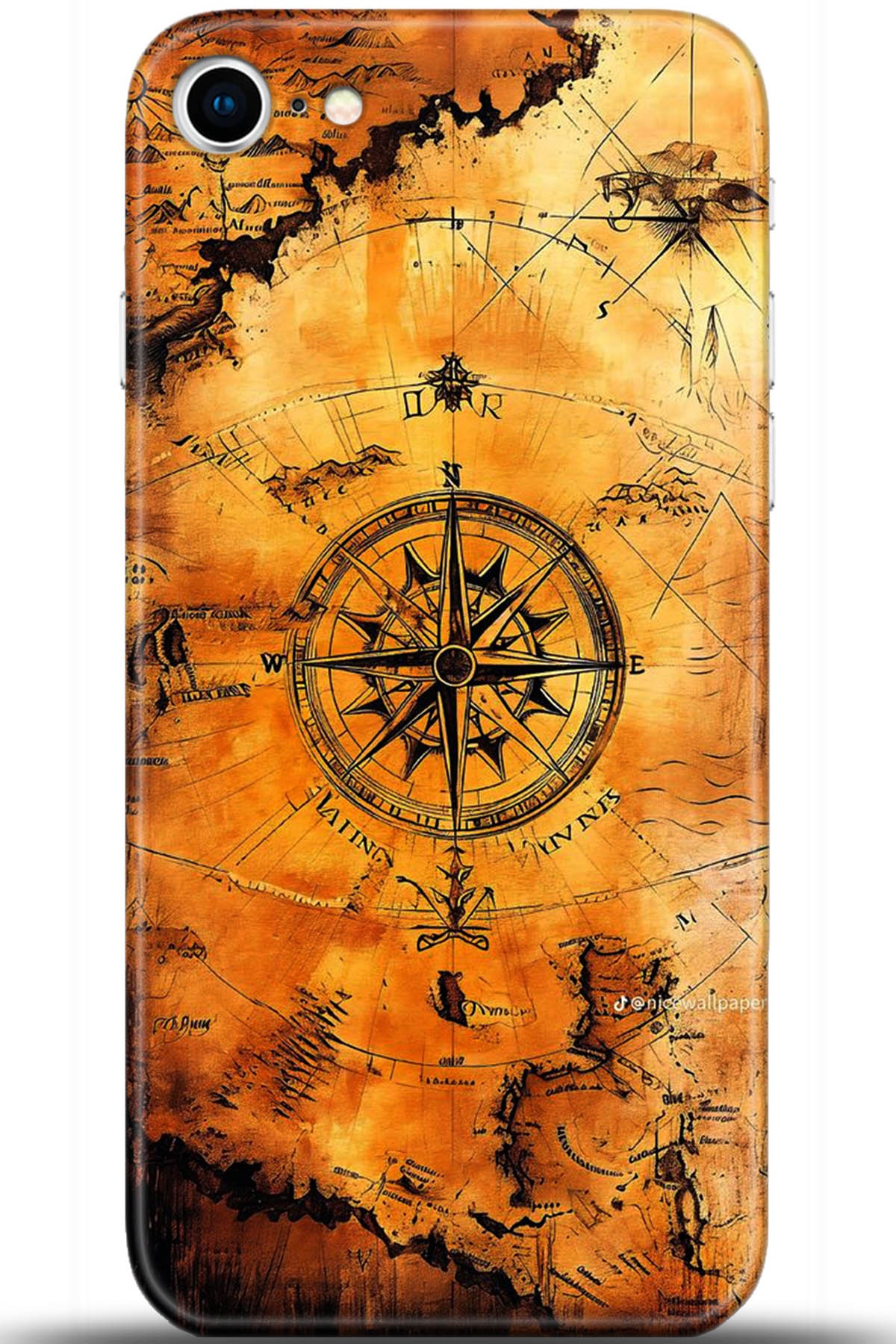 Apple iPhone 8 Uyumlu Kılıf HD Baskılı Kılıf - Followed Institution 5383