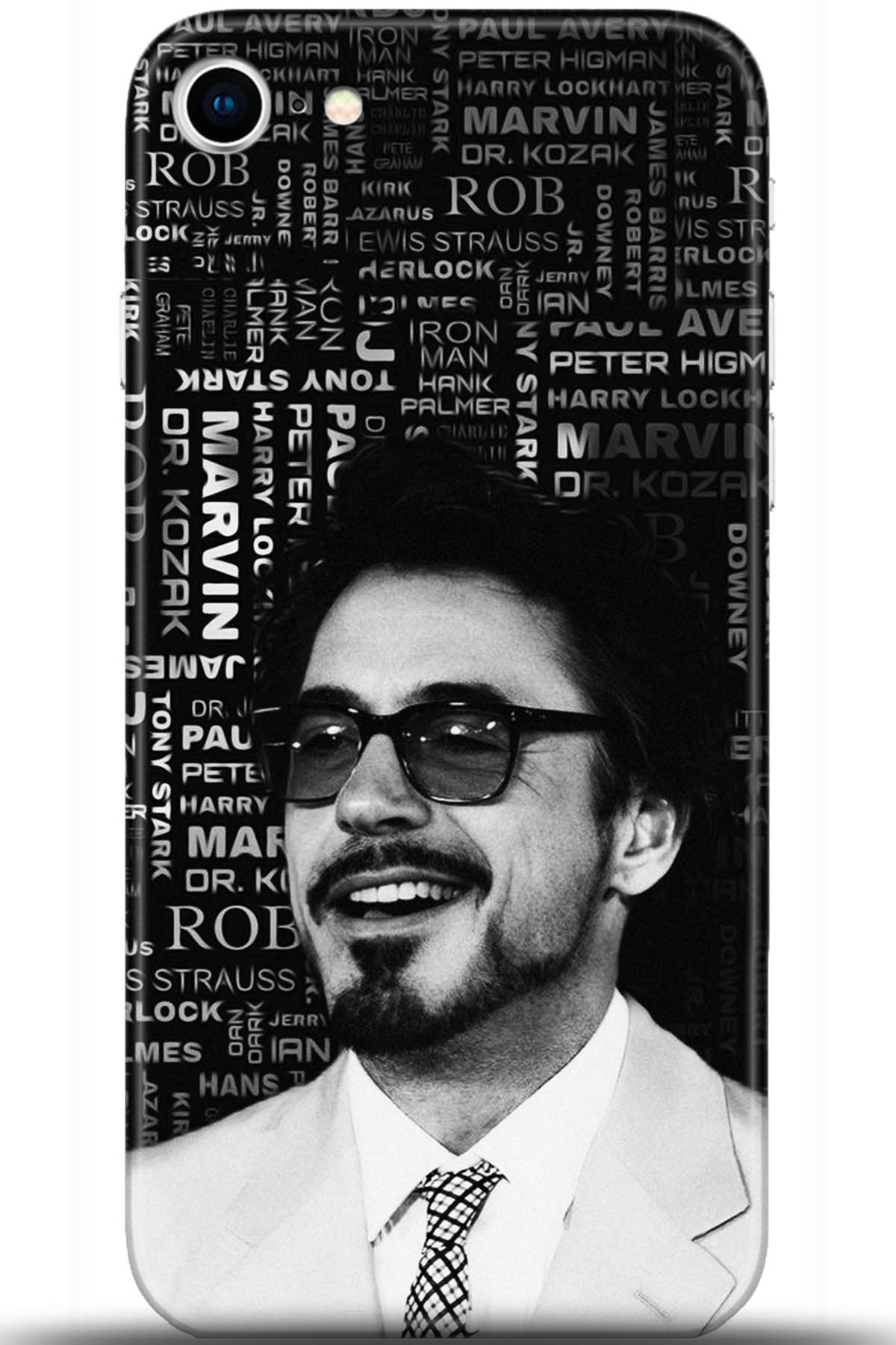 Apple iPhone 8 Uyumlu Kılıf HD Baskılı Kılıf - Followed Institution 5397