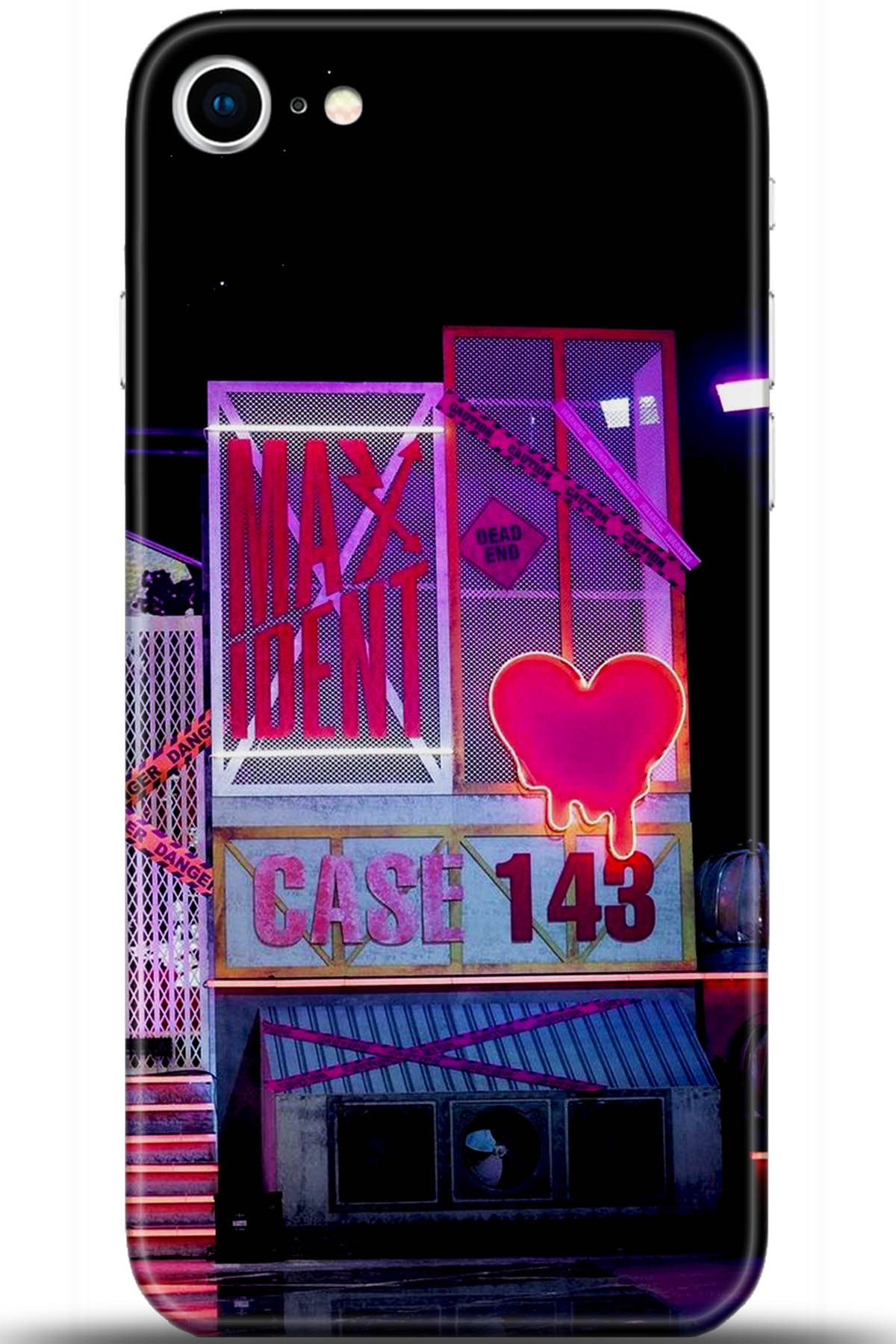 Apple iPhone 8 Uyumlu Kılıf HD Baskılı Kılıf - Followed Institution 5448