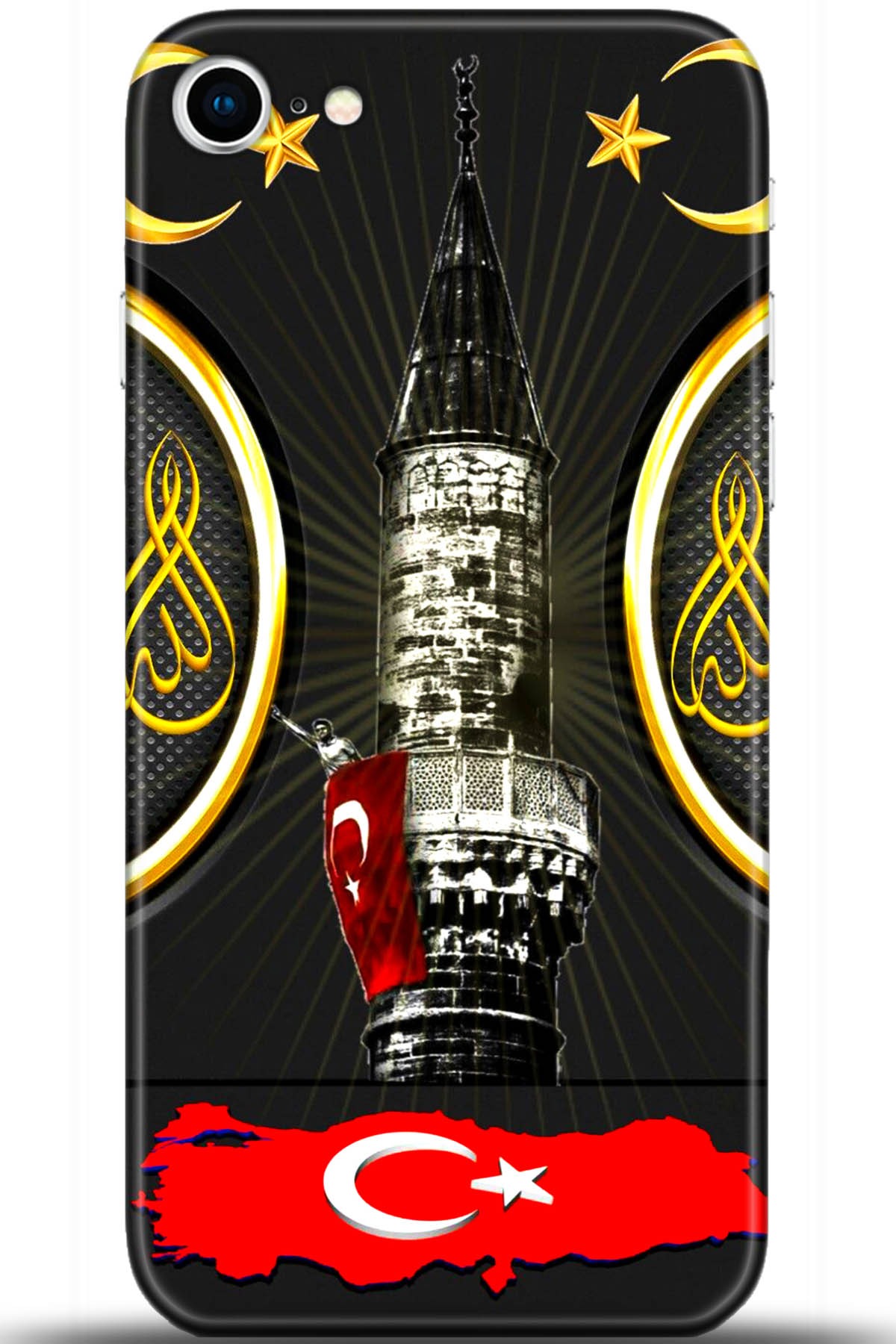 Apple iPhone 8 Uyumlu Kılıf HD Baskılı Kılıf - Followed Institution 5486