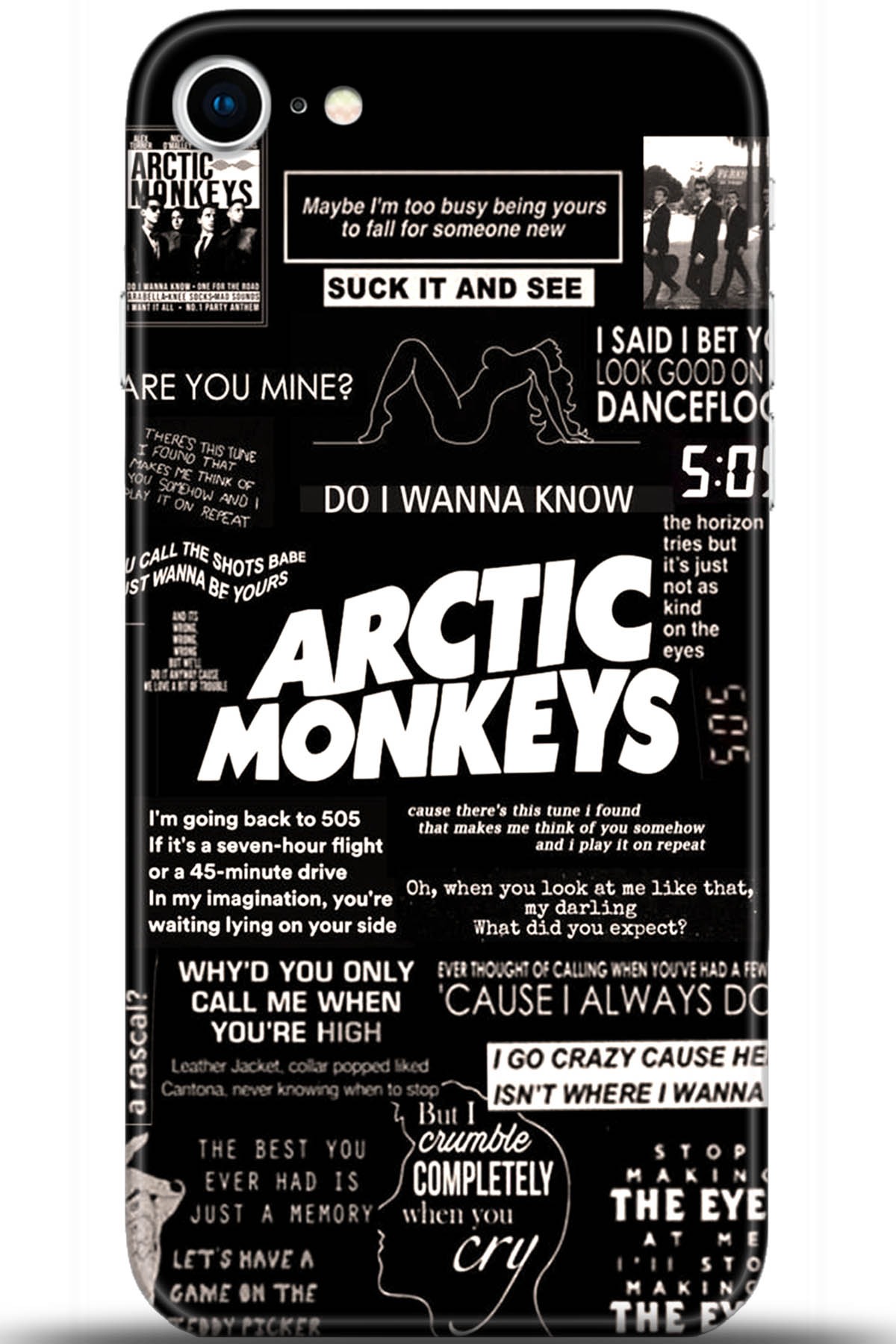 Apple iPhone 8 Uyumlu Kılıf HD Baskılı Kılıf - Followed Institution 5538