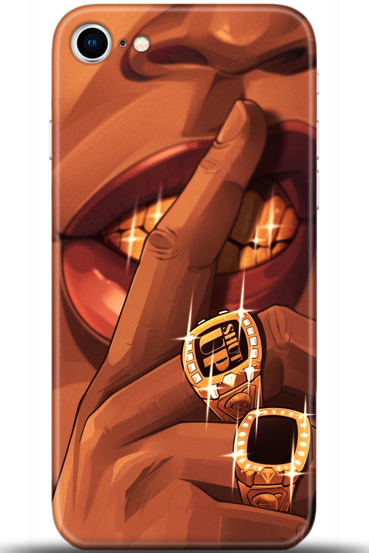 Apple iPhone 8 Uyumlu Kılıf HD Baskılı Kılıf - Followed Institution 5631