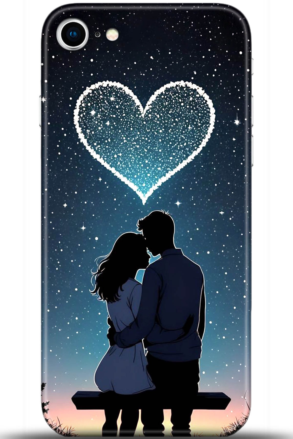 Apple iPhone 8 Uyumlu Kılıf HD Baskılı Kılıf - Followed Institution 5691