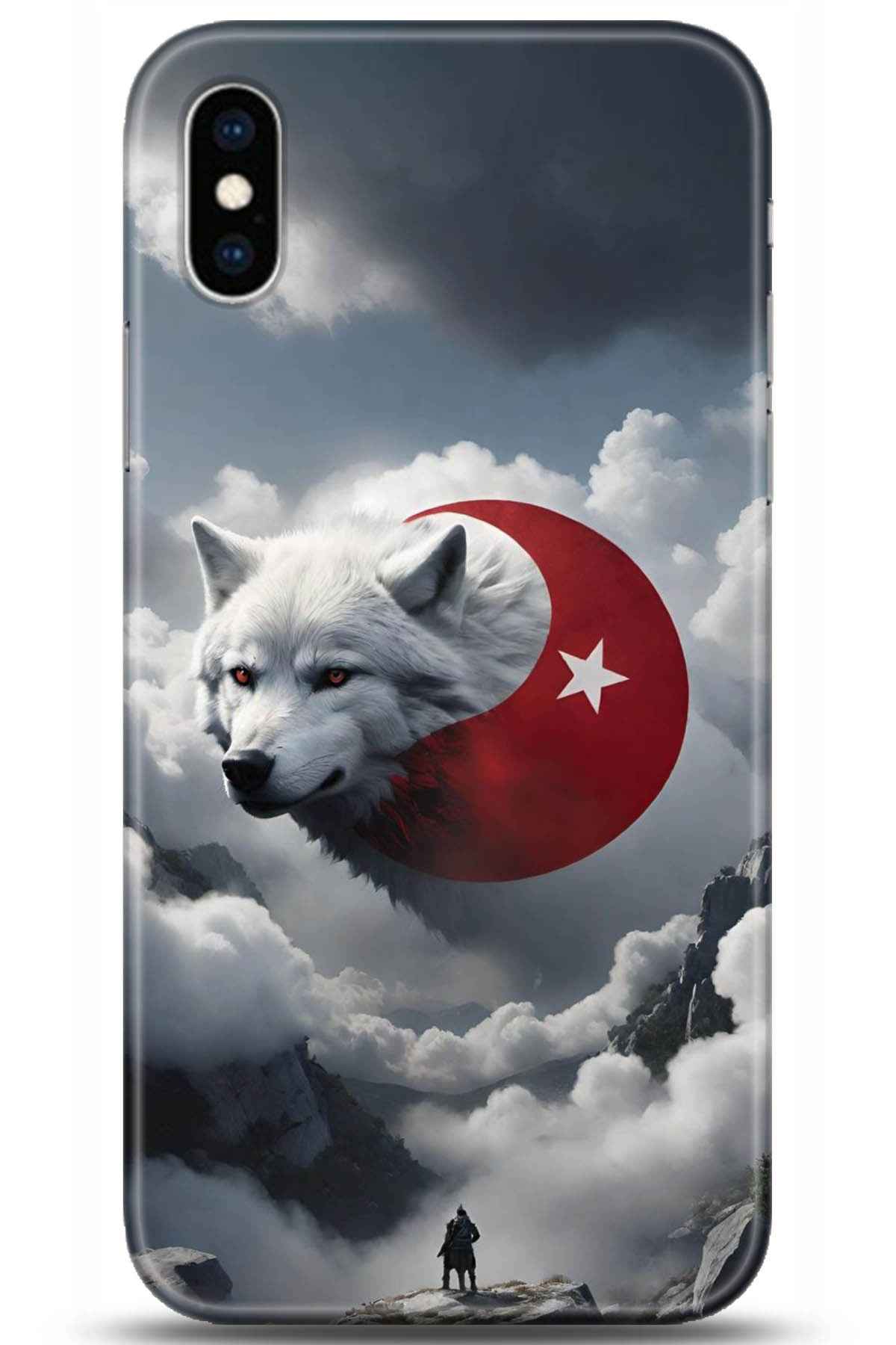 Apple iPhone X Uyumlu Kılıf HD Baskılı Kılıf - Followed Institution 5072