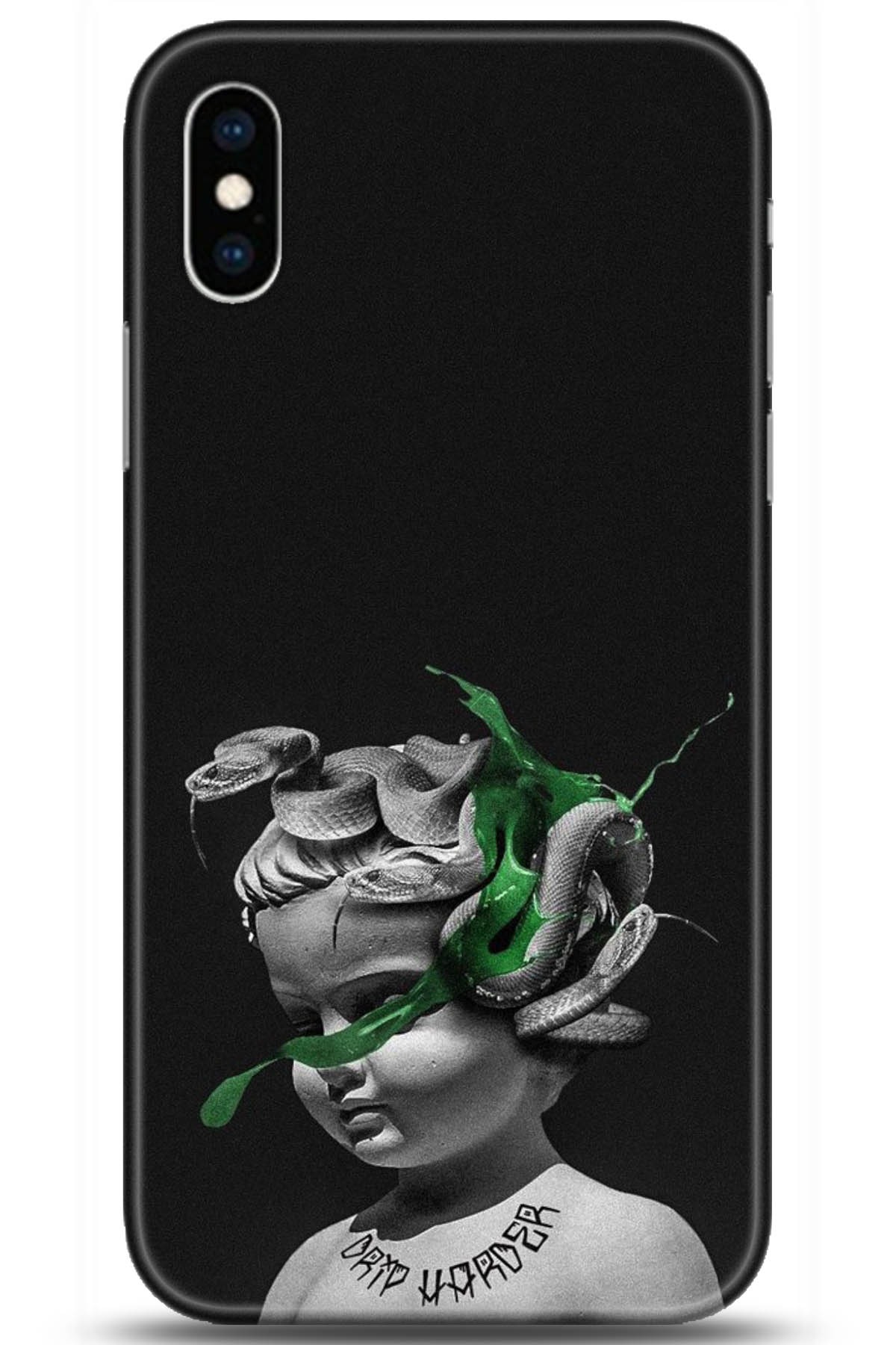 Apple iPhone X Uyumlu Kılıf HD Baskılı Kılıf - Followed Institution 5077