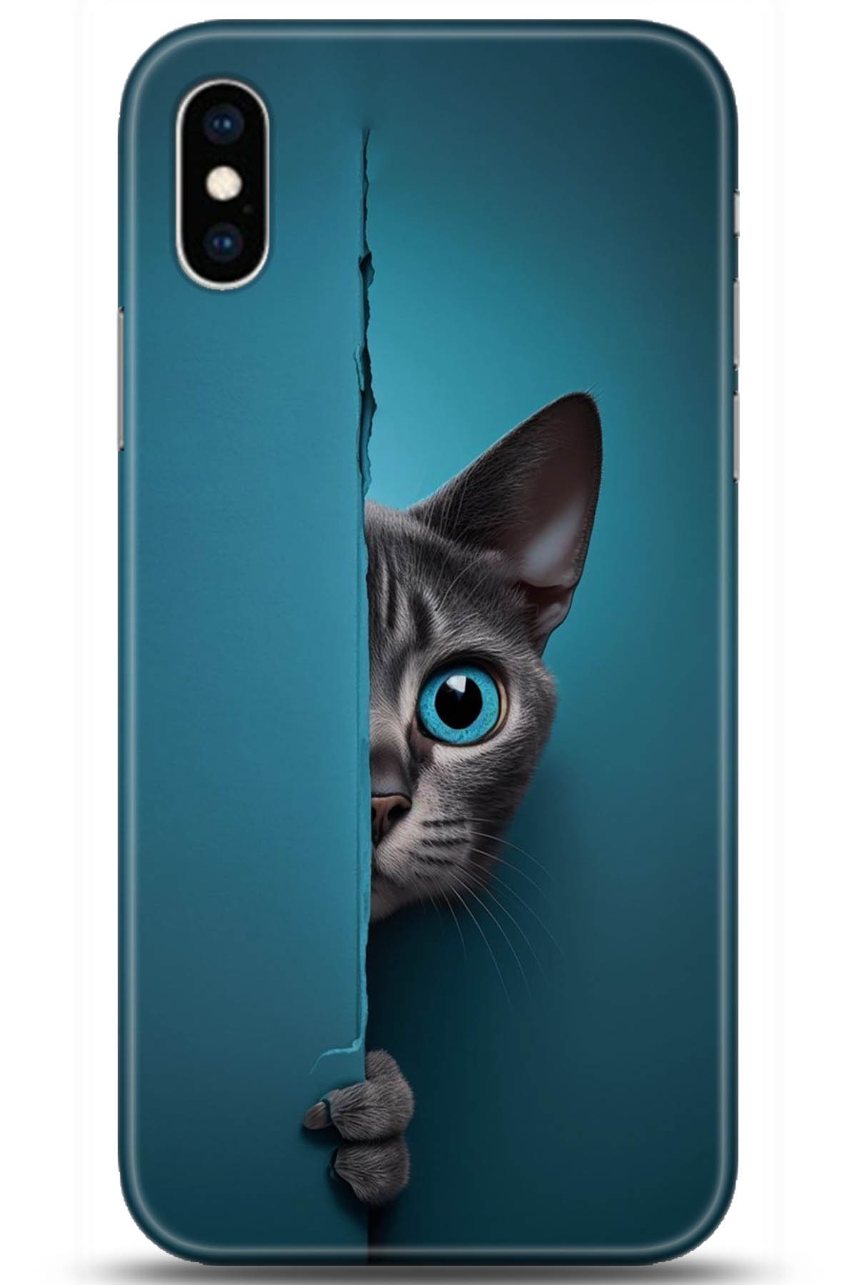 Apple iPhone X Uyumlu Kılıf HD Baskılı Kılıf - Followed Institution 5091