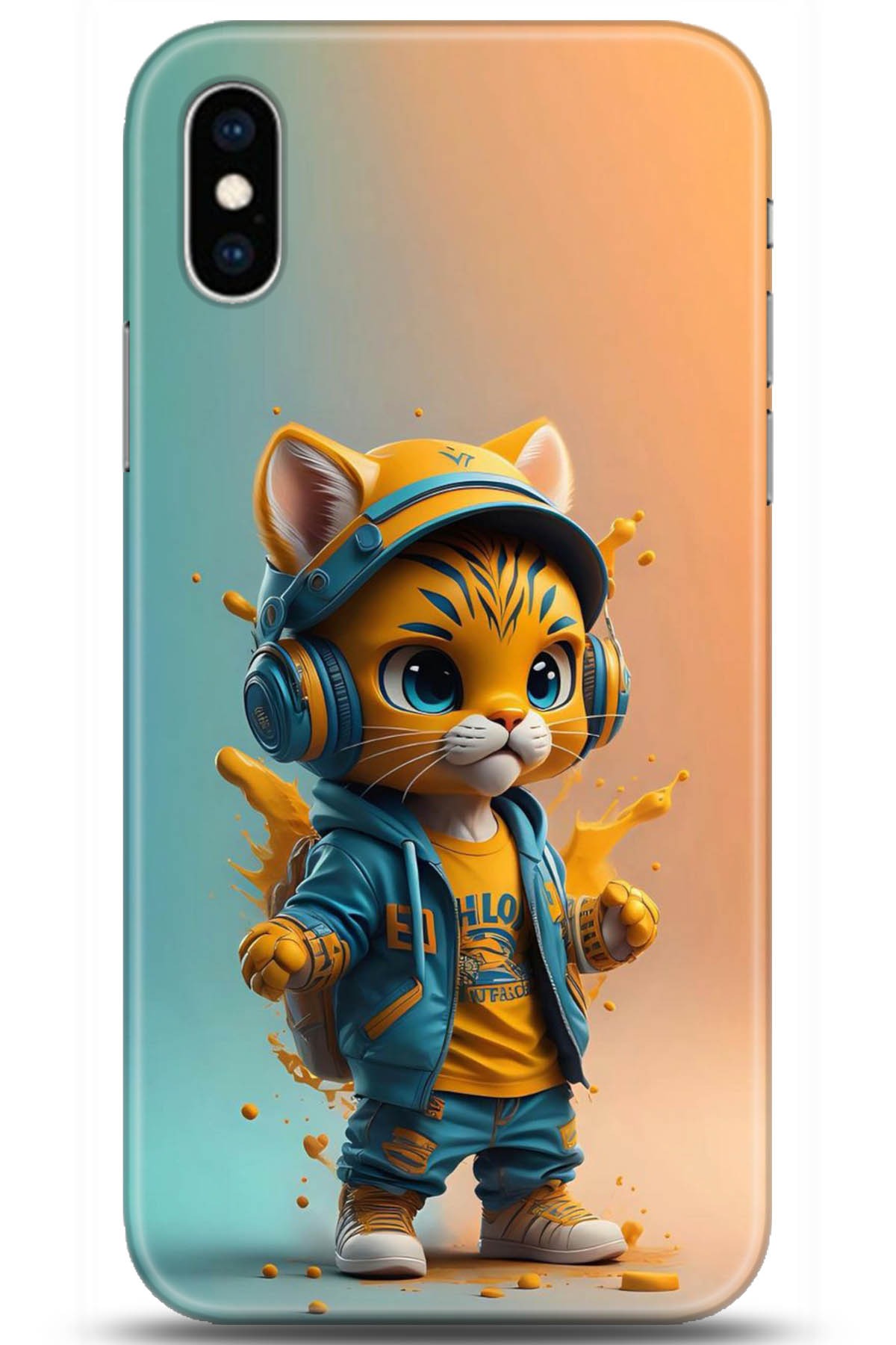 Apple iPhone X Uyumlu Kılıf HD Baskılı Kılıf - Followed Institution 5101