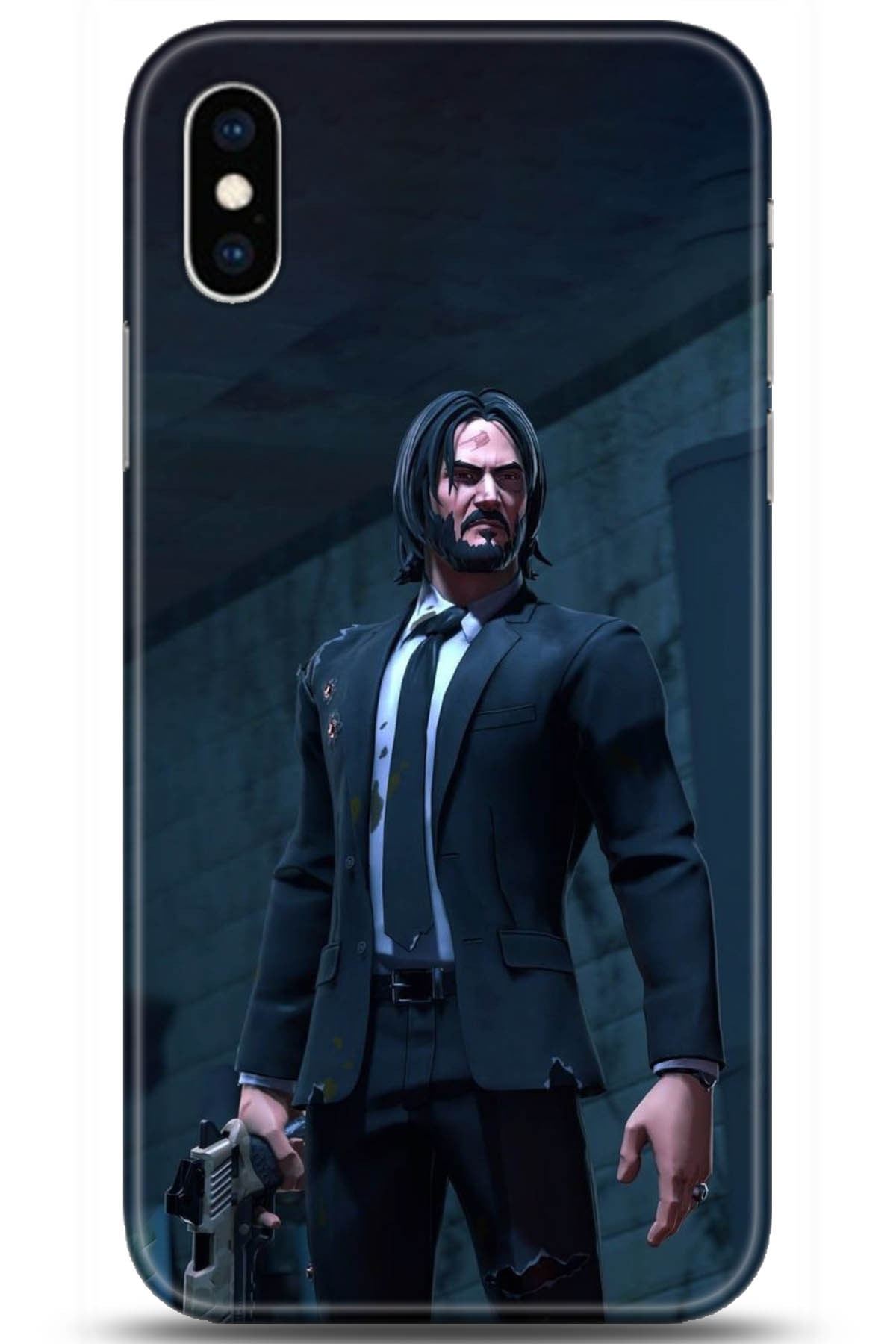 Apple iPhone X Uyumlu Kılıf HD Baskılı Kılıf - Followed Institution 5106