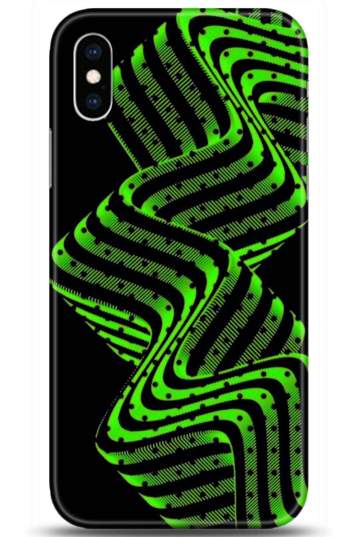 Apple iPhone X Uyumlu Kılıf HD Baskılı Kılıf - Followed Institution 5134