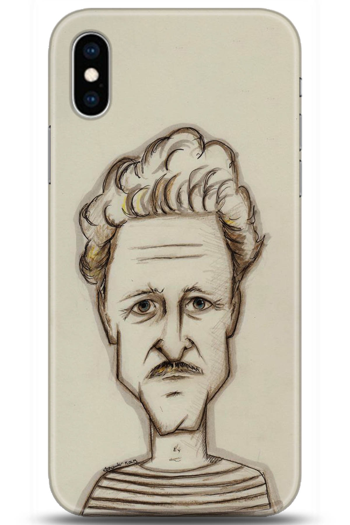 Apple iPhone X Uyumlu Kılıf HD Baskılı Kılıf - Followed Institution 5203