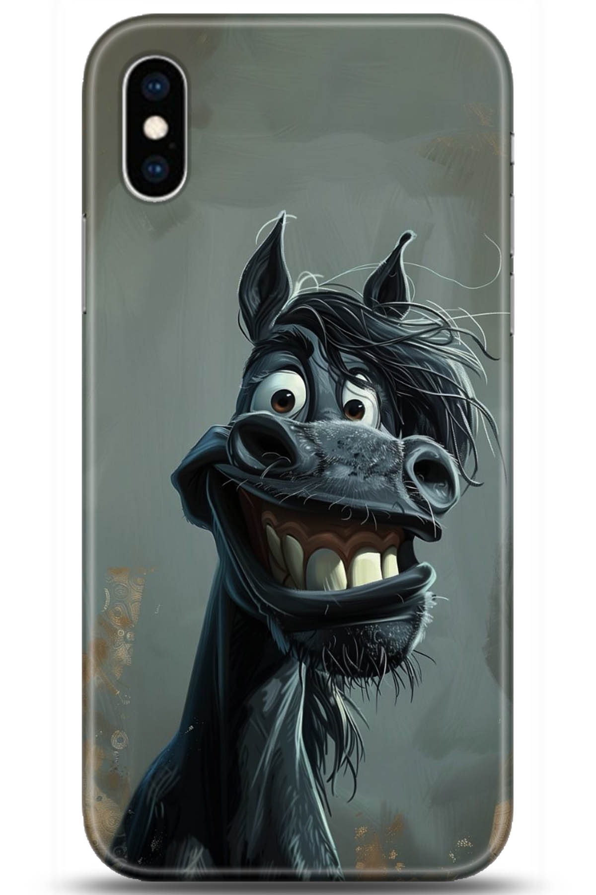 Apple iPhone X Uyumlu Kılıf HD Baskılı Kılıf - Followed Institution 5284