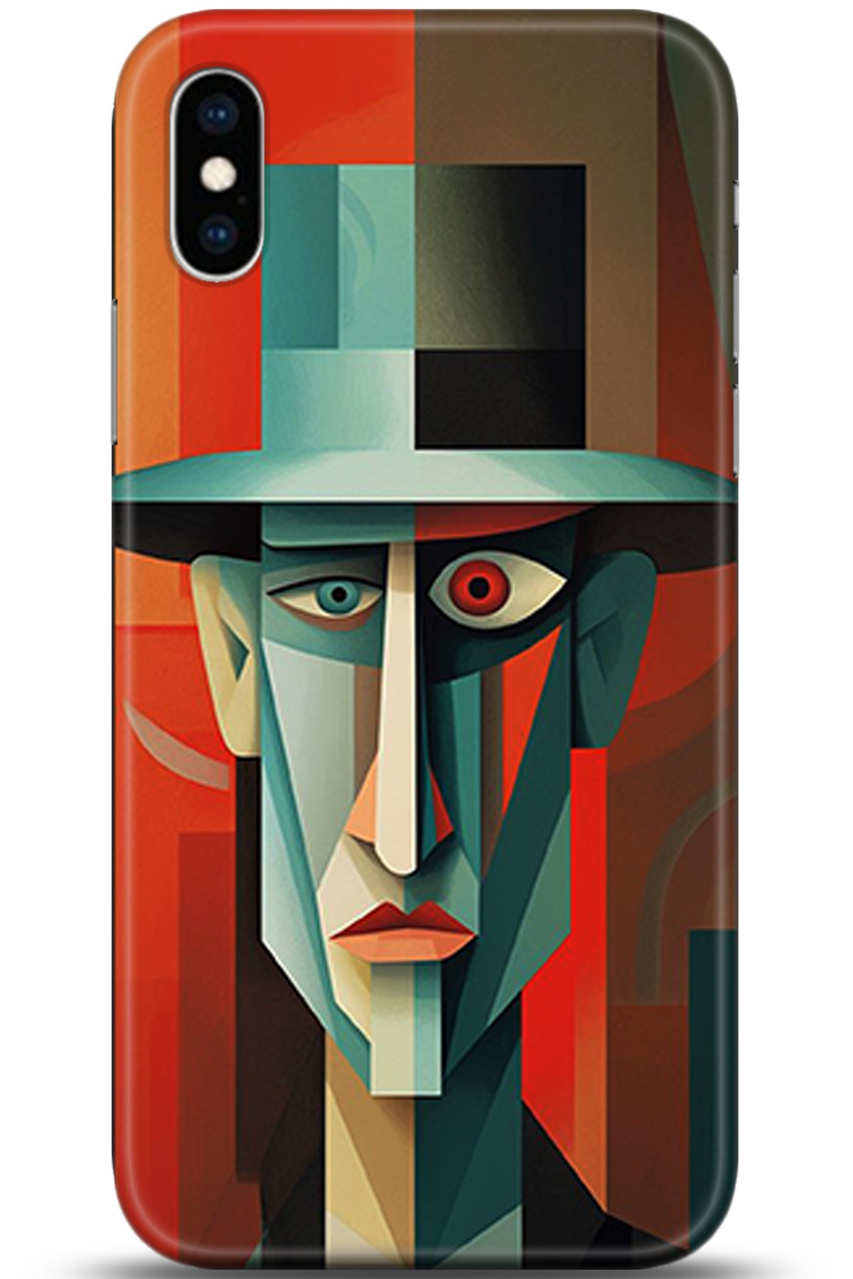 Apple iPhone X Uyumlu Kılıf HD Baskılı Kılıf - Followed Institution 5325