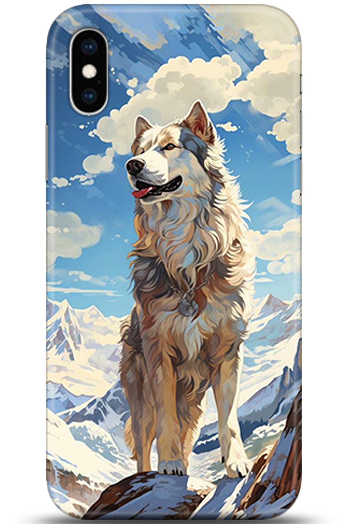 Apple iPhone X Uyumlu Kılıf HD Baskılı Kılıf - Followed Institution 5357