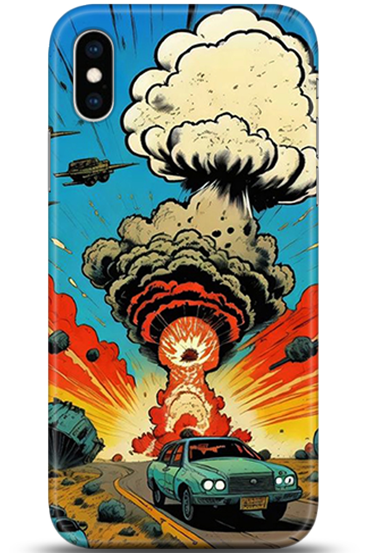 Apple iPhone X Uyumlu Kılıf HD Baskılı Kılıf - Followed Institution 5361