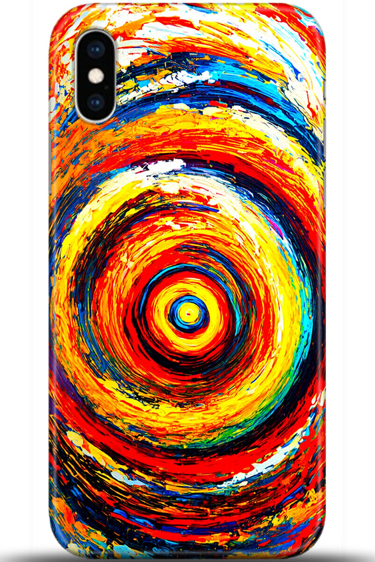 Apple iPhone X Uyumlu Kılıf HD Baskılı Kılıf - Followed Institution 5391