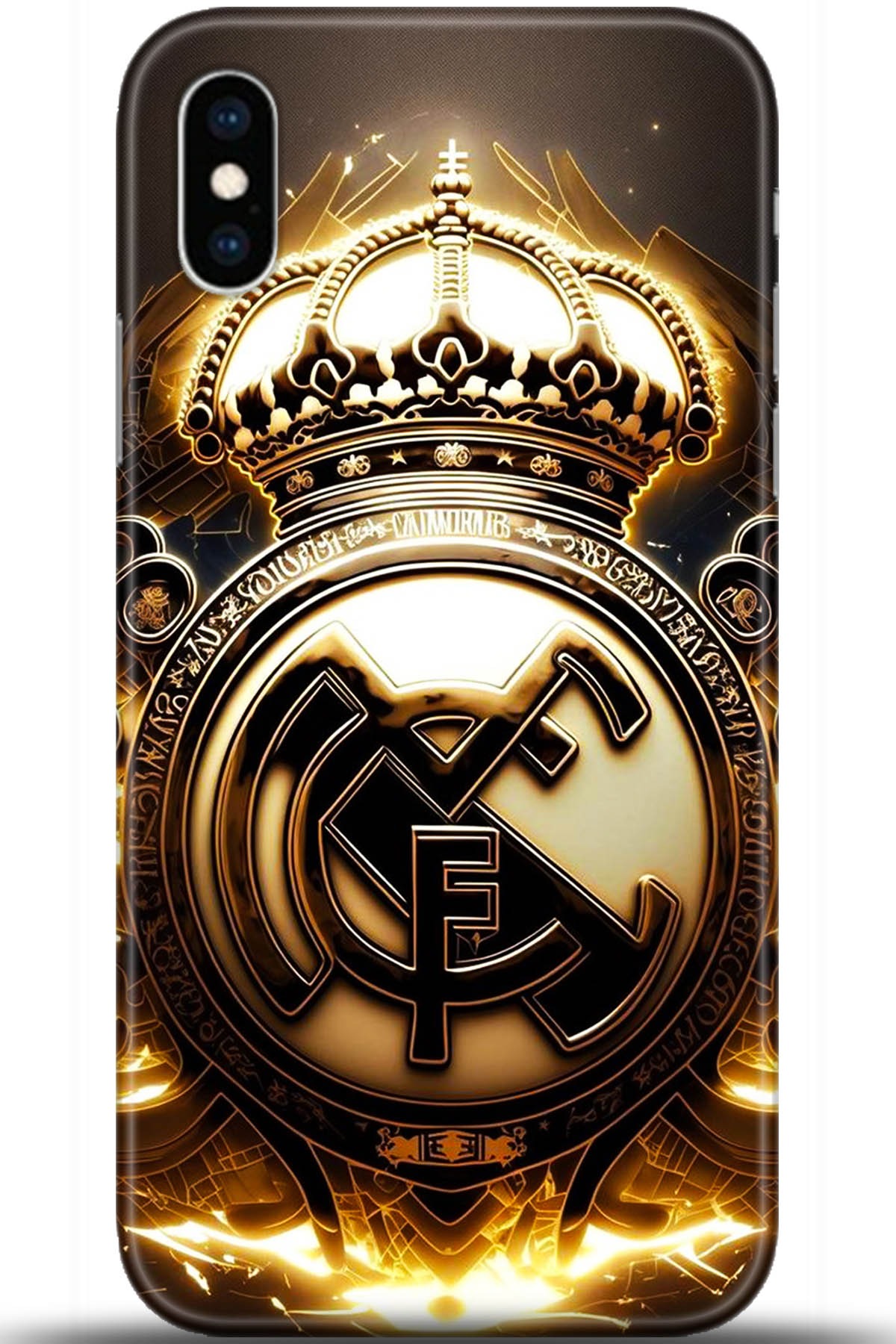 Apple iPhone X Uyumlu Kılıf HD Baskılı Kılıf - Followed Institution 5395