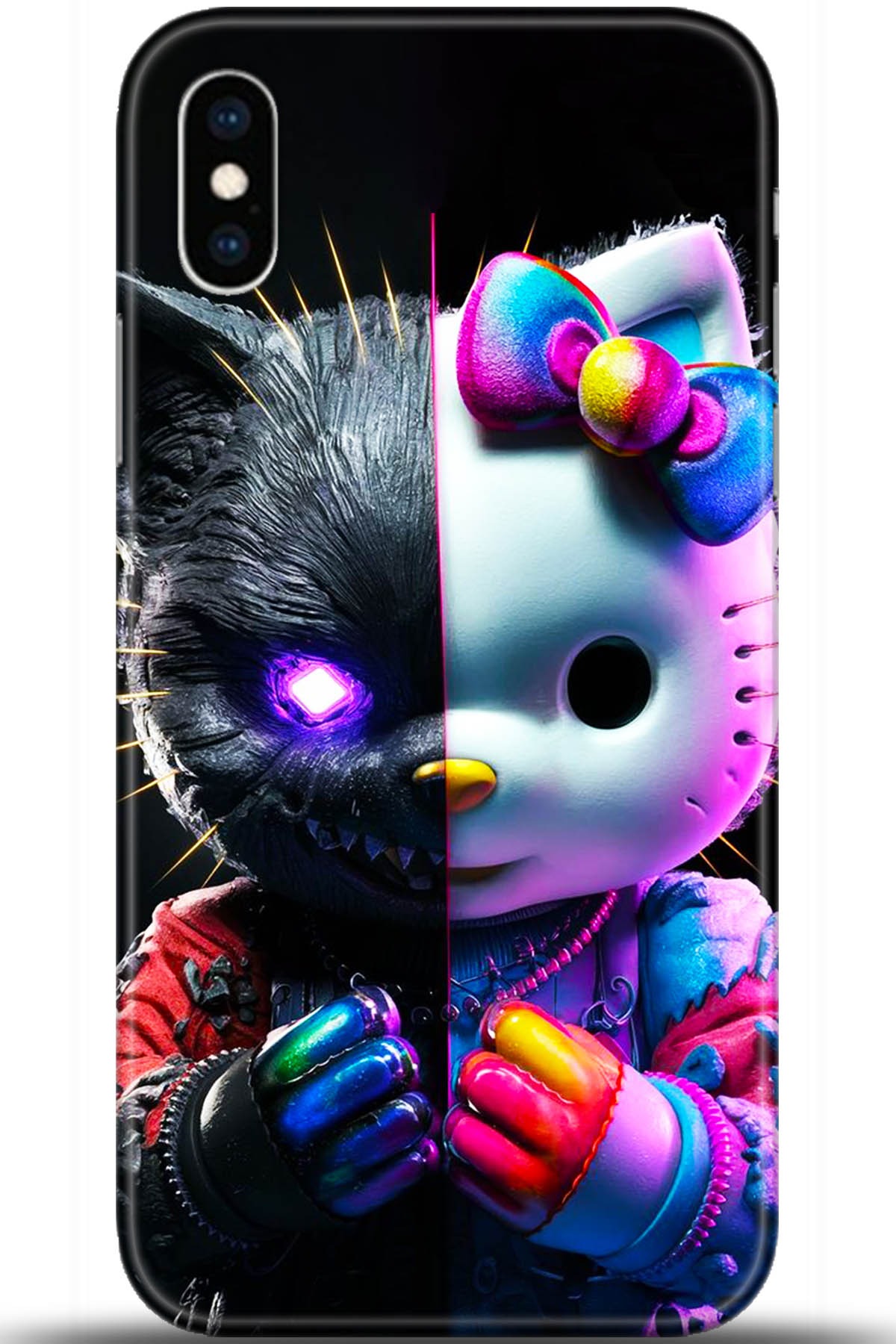 Apple iPhone X Uyumlu Kılıf HD Baskılı Kılıf - Followed Institution 5406