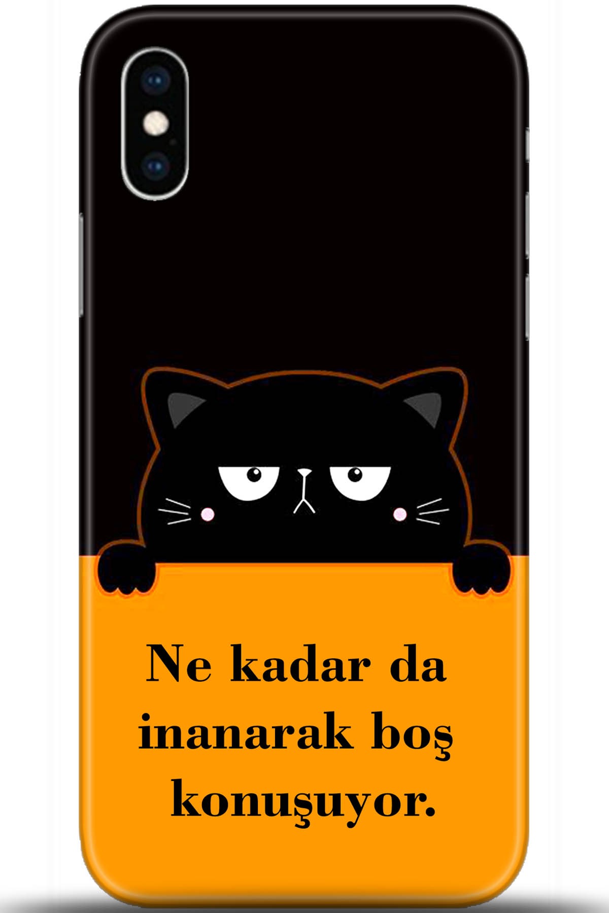 Apple iPhone X Uyumlu Kılıf HD Baskılı Kılıf - Followed Institution 5468