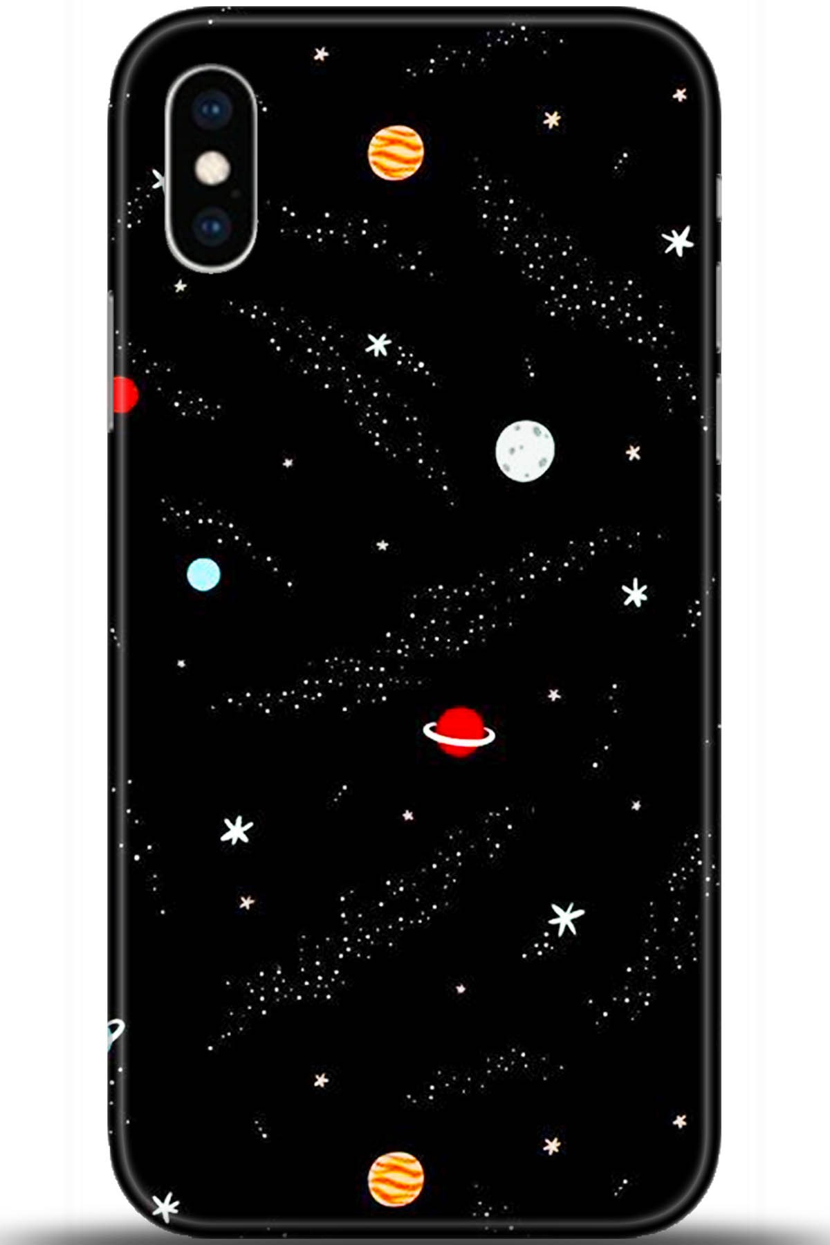 Apple iPhone X Uyumlu Kılıf HD Baskılı Kılıf - Followed Institution 5485