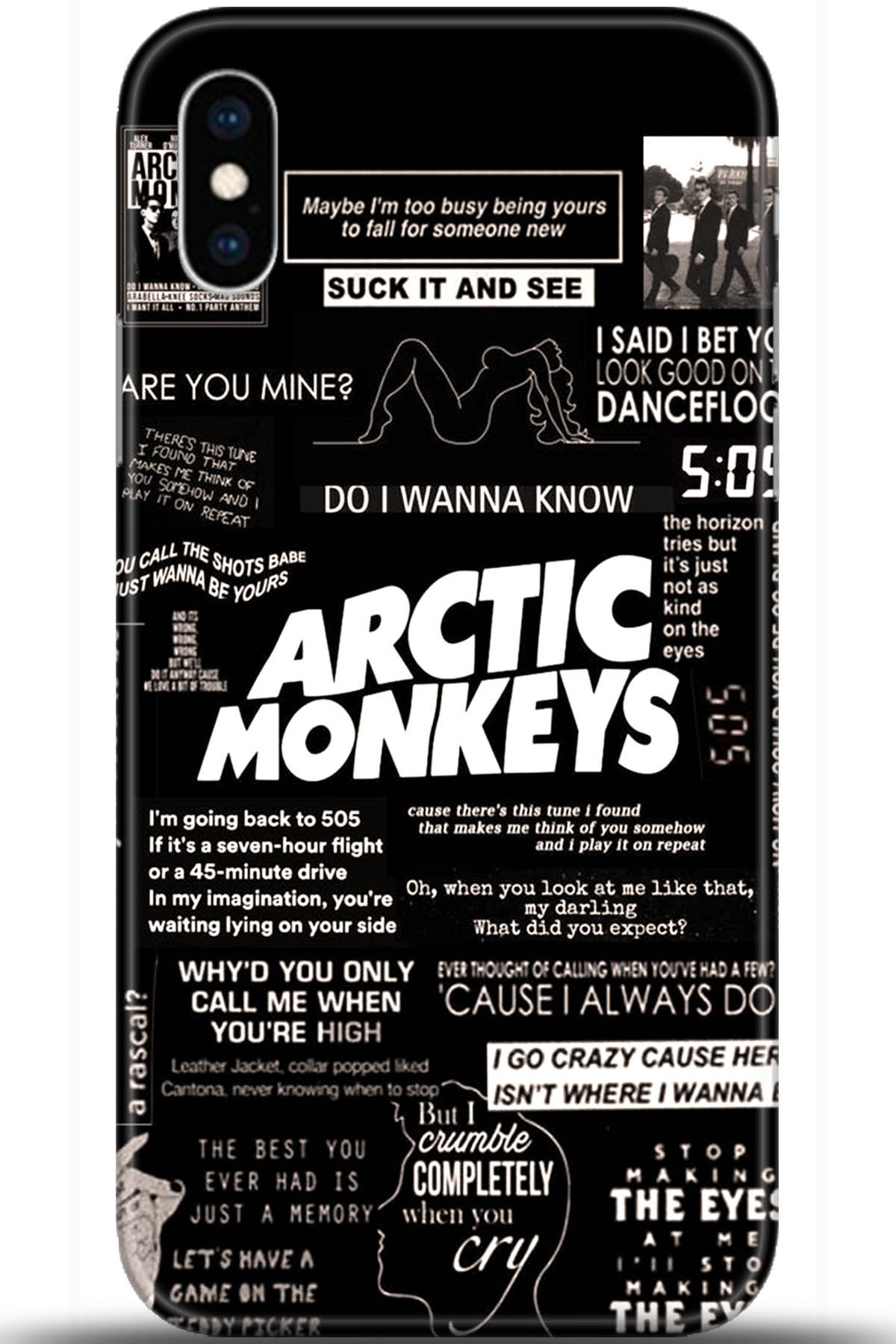 Apple iPhone X Uyumlu Kılıf HD Baskılı Kılıf - Followed Institution 5538