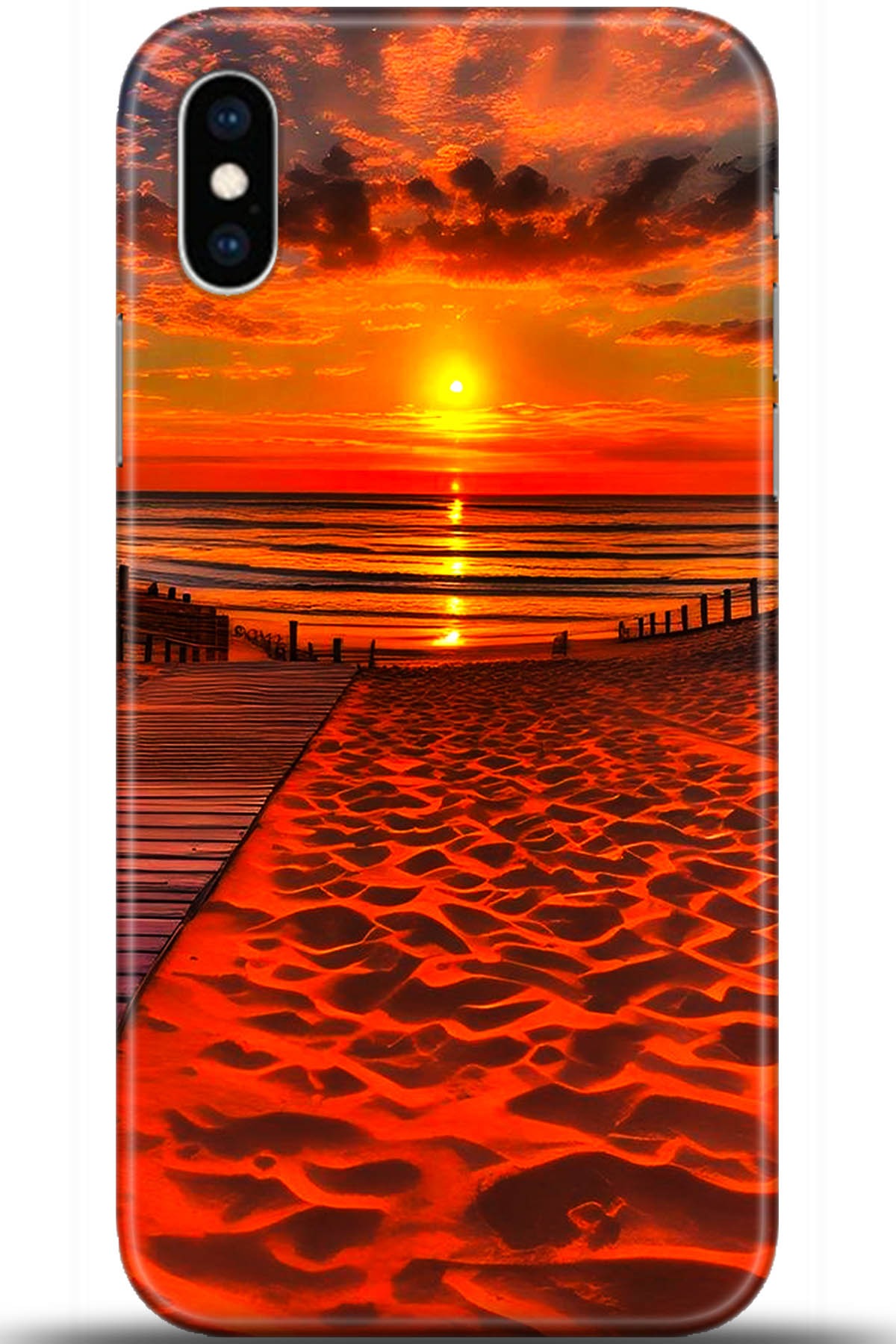 Apple iPhone X Uyumlu Kılıf HD Baskılı Kılıf - Followed Institution 5600