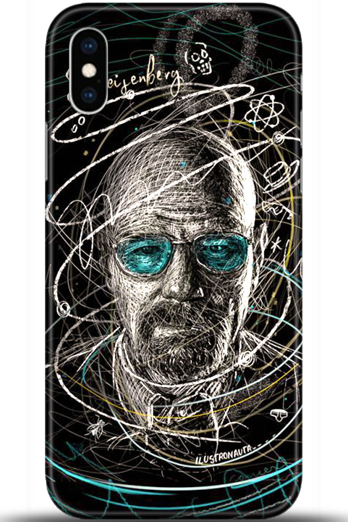 Apple iPhone X Uyumlu Kılıf HD Baskılı Kılıf - Followed Institution 5619