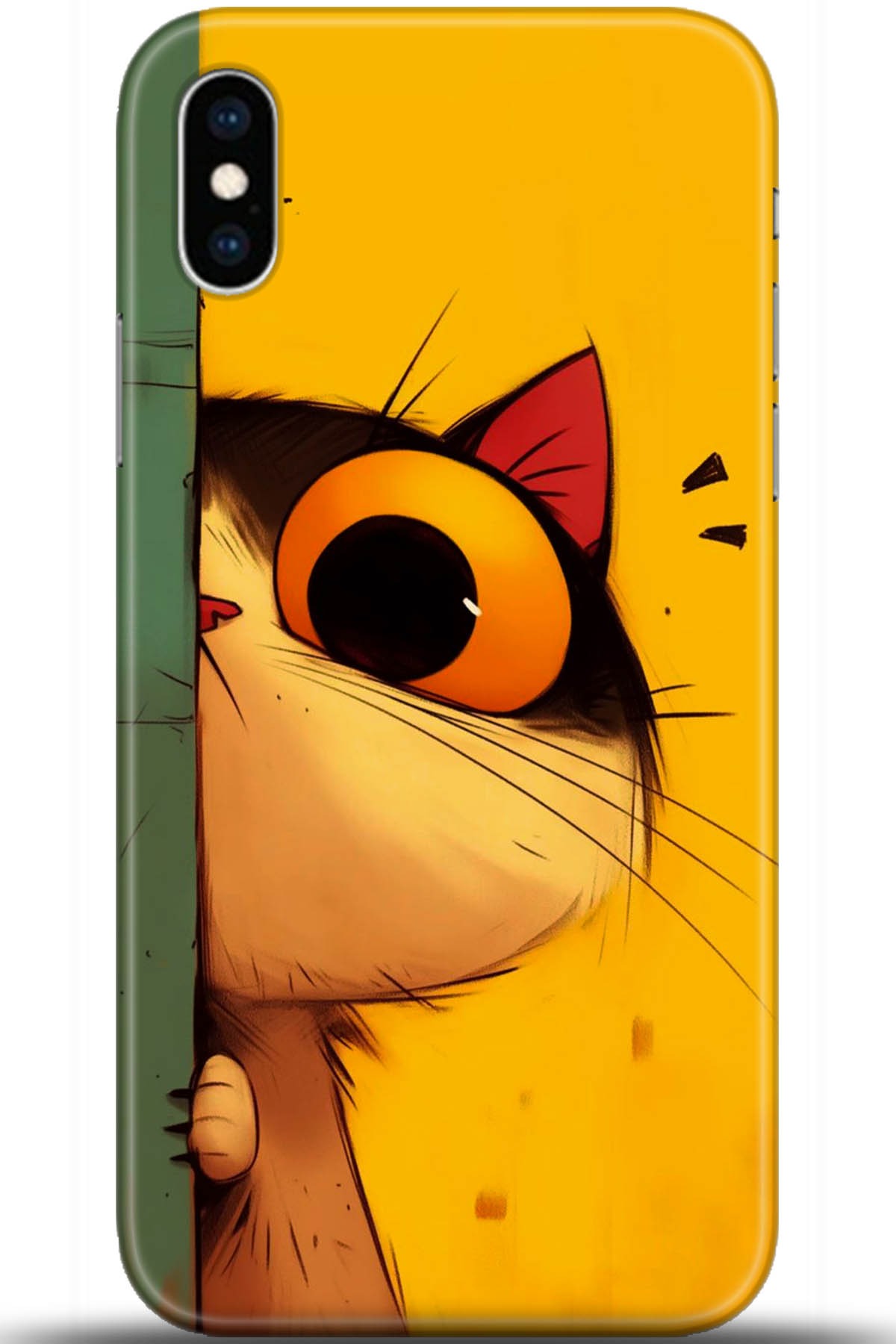 Apple iPhone X Uyumlu Kılıf HD Baskılı Kılıf - Followed Institution 5655