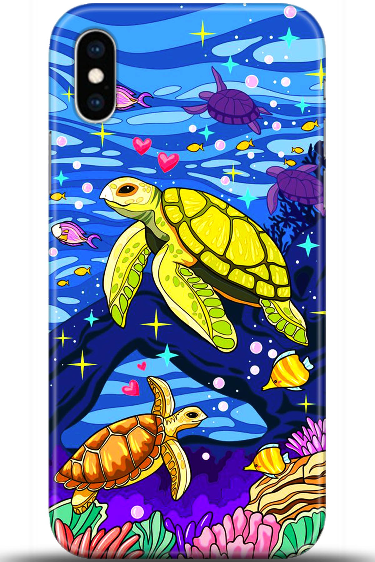 Apple iPhone X Uyumlu Kılıf HD Baskılı Kılıf - Followed Institution 5701