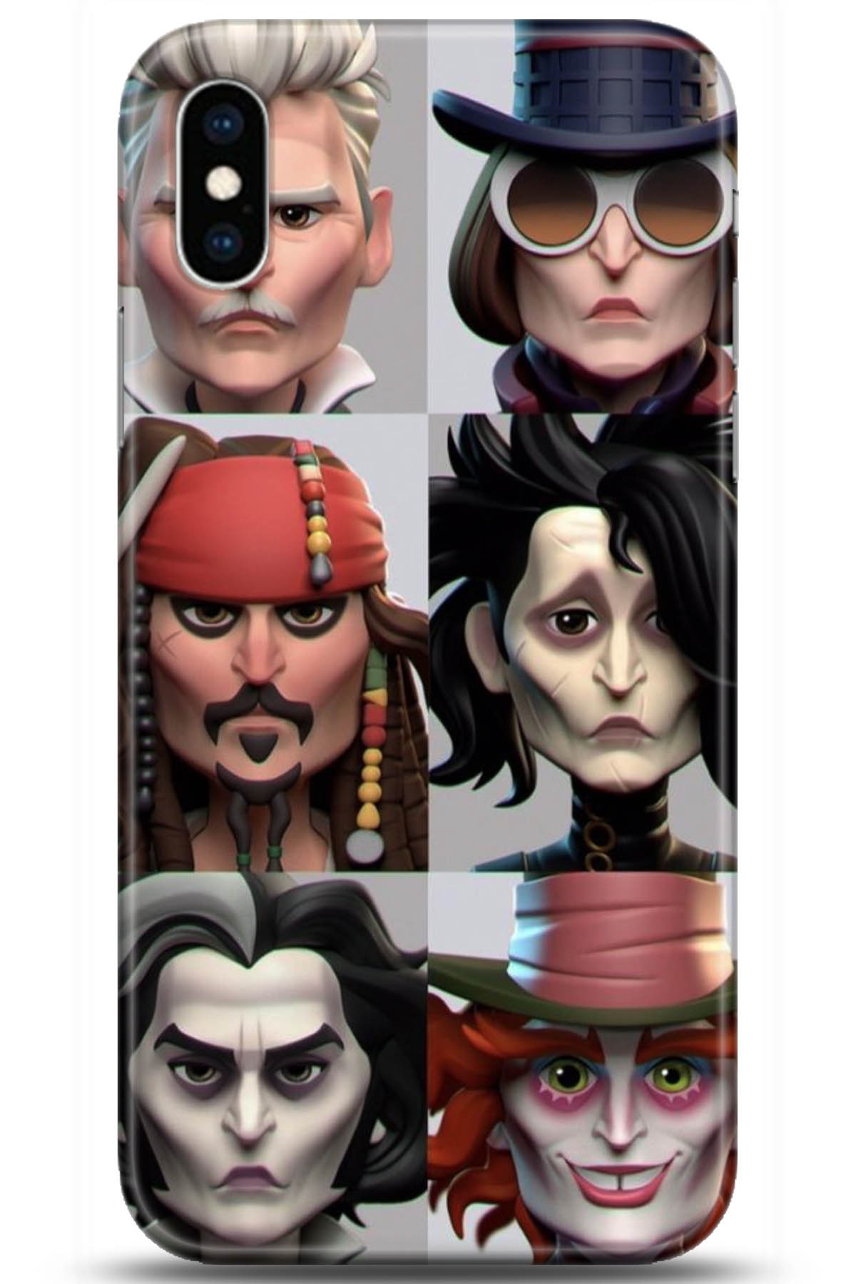 Apple iPhone XS Uyumlu Kılıf HD Baskılı Kılıf - Followed Institution 5001