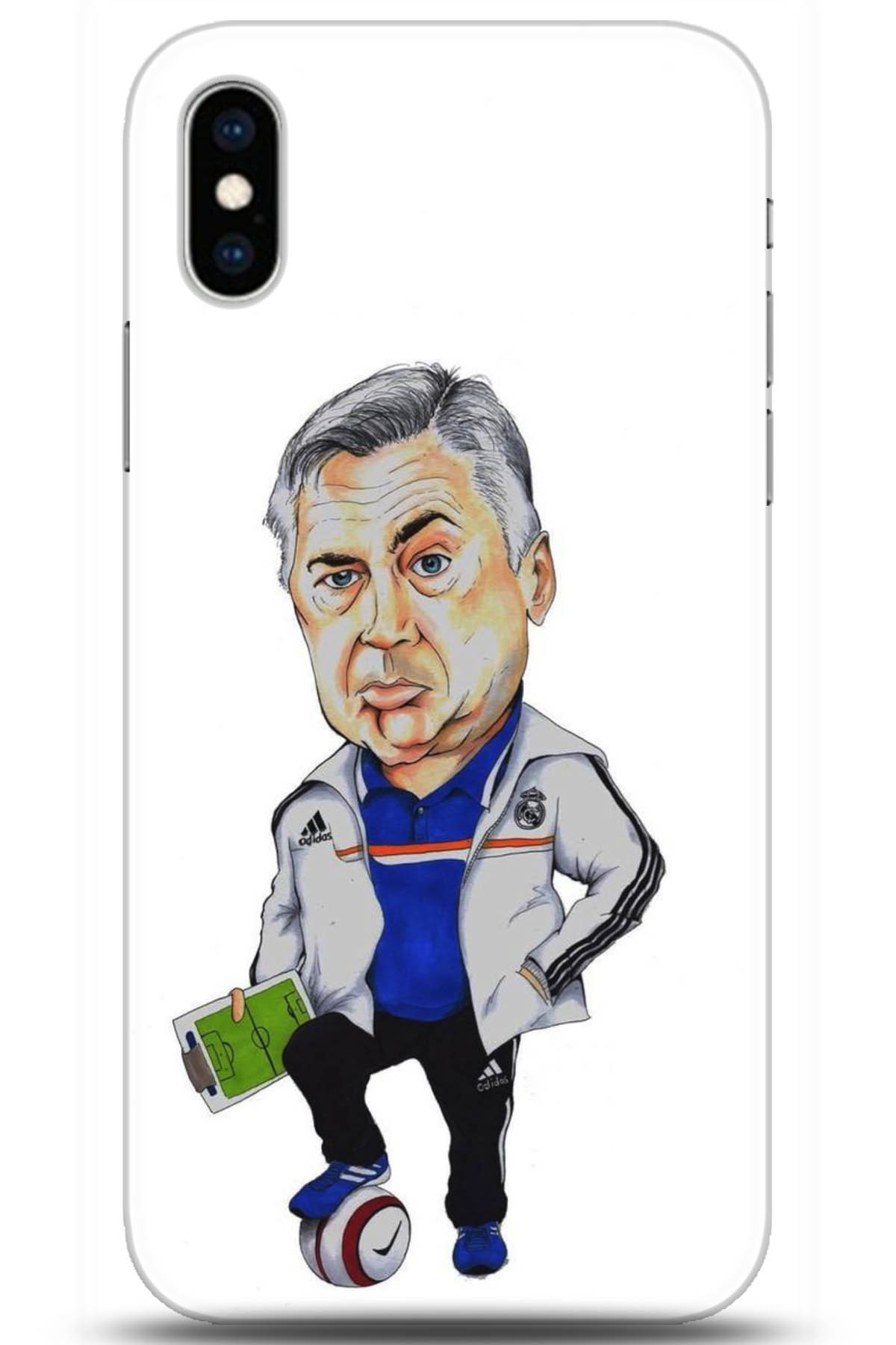 Apple iPhone XS Uyumlu Kılıf HD Baskılı Kılıf - Followed Institution 5022