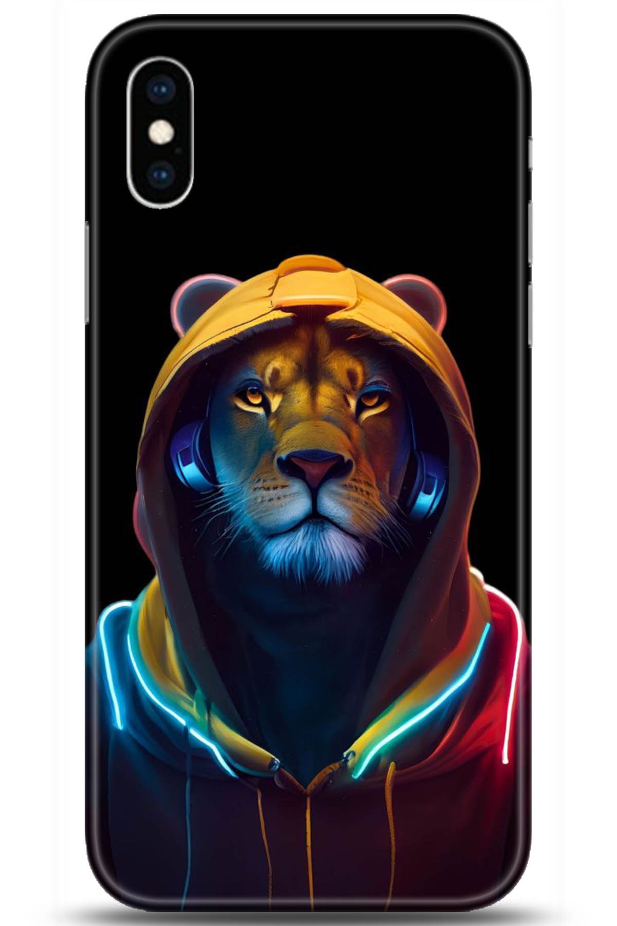 Apple iPhone XS Uyumlu Kılıf HD Baskılı Kılıf - Followed Institution 5057