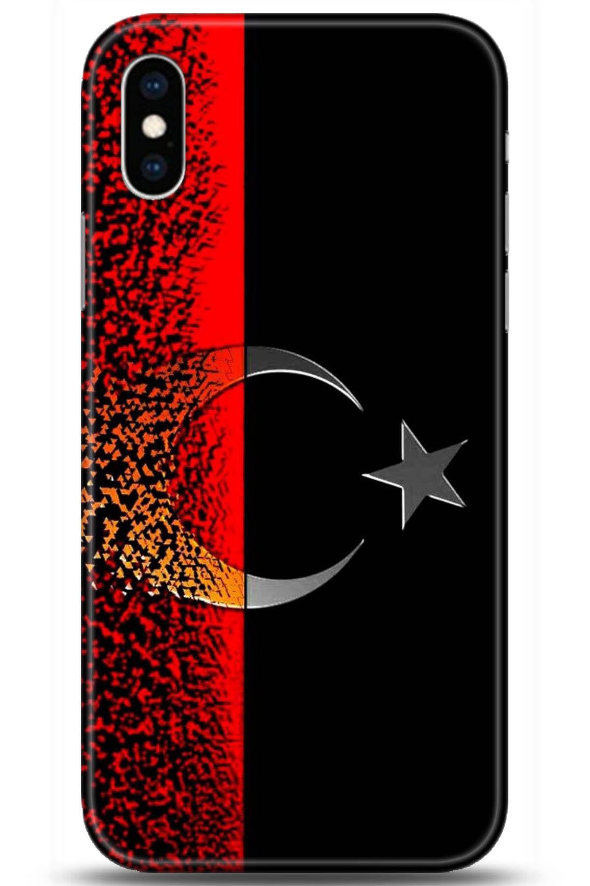 Apple iPhone XS Uyumlu Kılıf HD Baskılı Kılıf - Followed Institution 5137