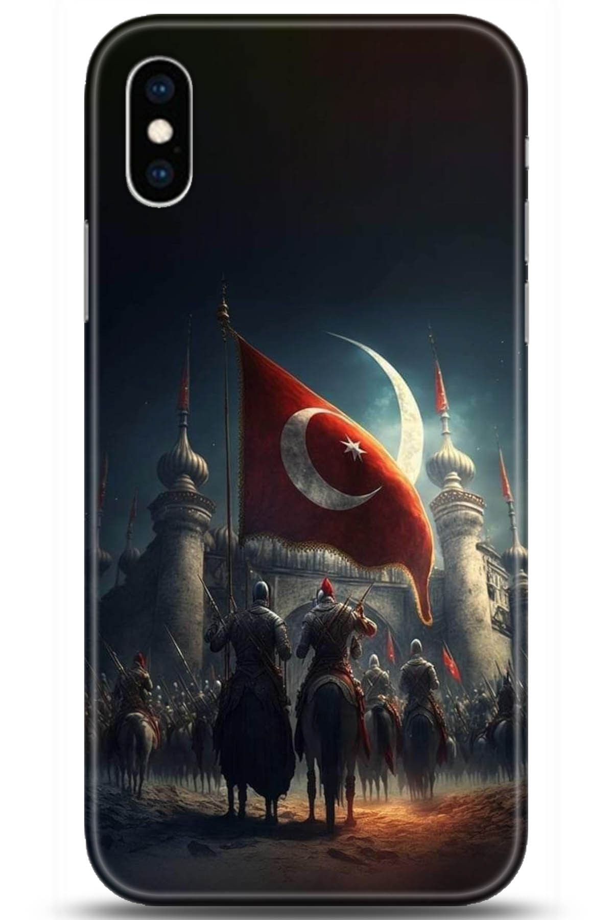 Apple iPhone XS Uyumlu Kılıf HD Baskılı Kılıf - Followed Institution 5186