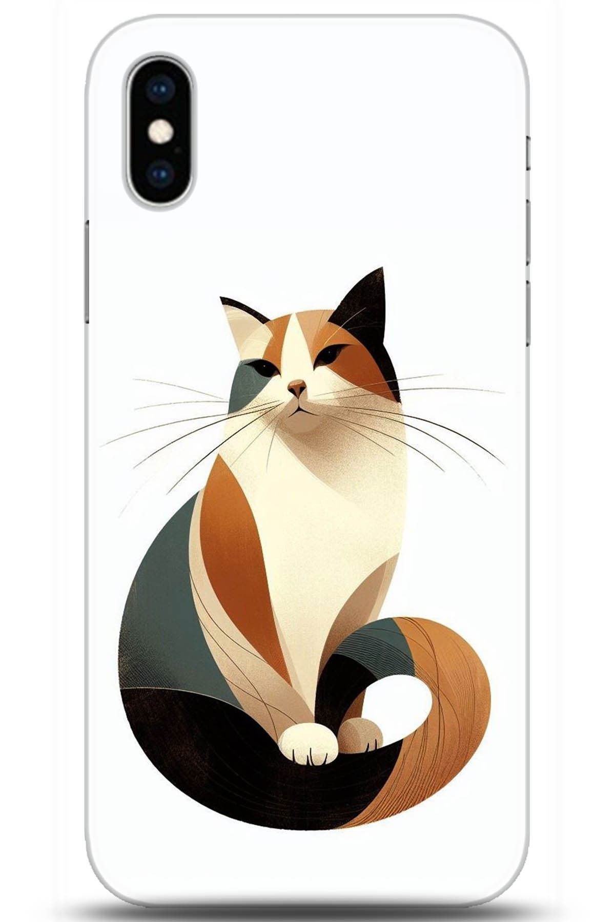 Apple iPhone XS Uyumlu Kılıf HD Baskılı Kılıf - Followed Institution 5213