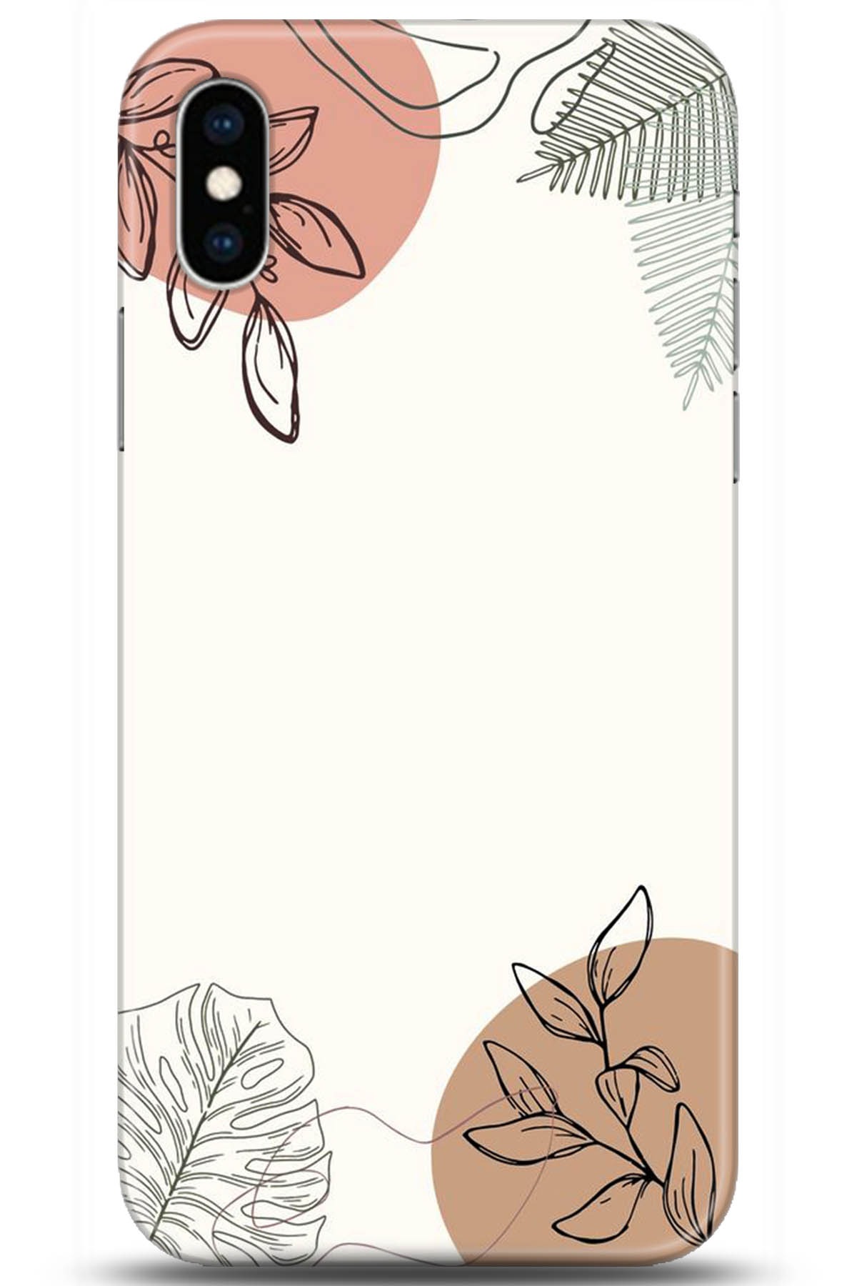 Apple iPhone XS Uyumlu Kılıf HD Baskılı Kılıf - Followed Institution 5238