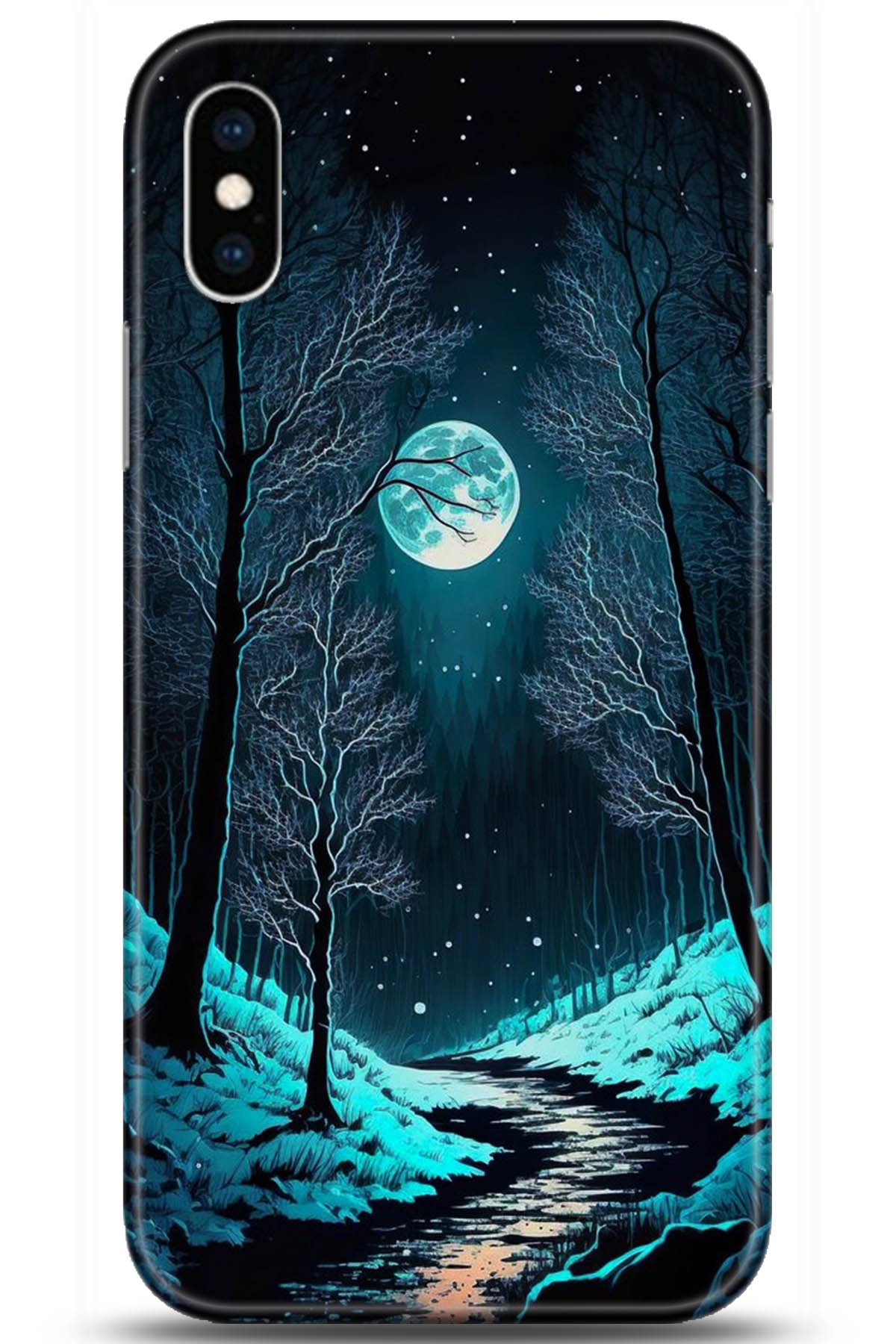 Apple iPhone XS Uyumlu Kılıf HD Baskılı Kılıf - Followed Institution 5265