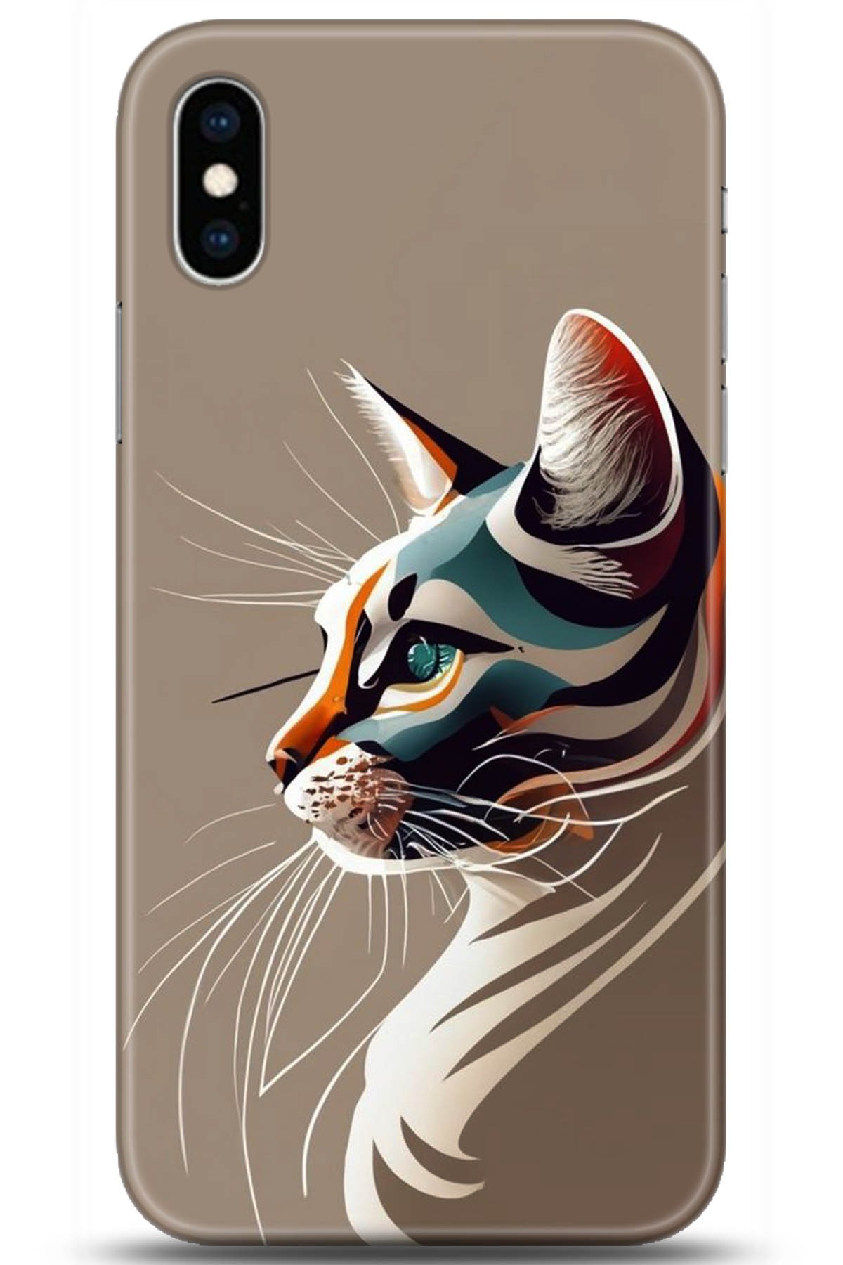 Apple iPhone XS Uyumlu Kılıf HD Baskılı Kılıf - Followed Institution 5271