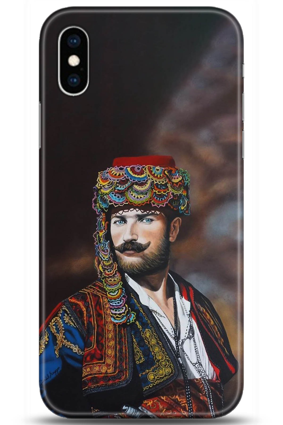 Apple iPhone XS Uyumlu Kılıf HD Baskılı Kılıf - Followed Institution 5291