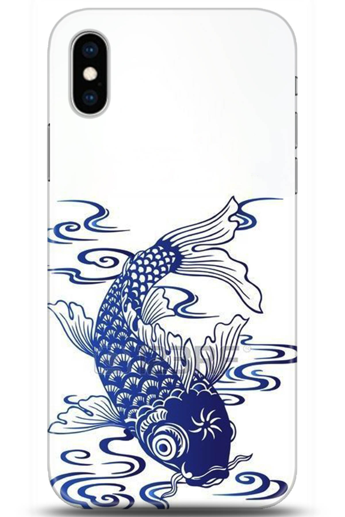 Apple iPhone XS Uyumlu Kılıf HD Baskılı Kılıf - Followed Institution 5305