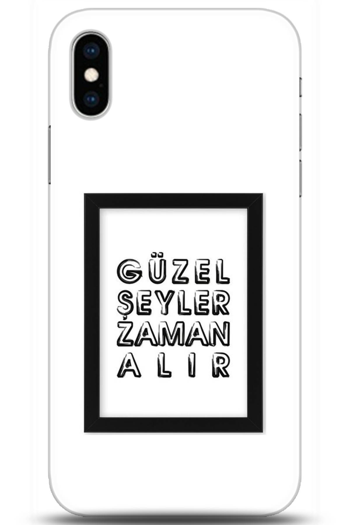 Apple iPhone XS Uyumlu Kılıf HD Baskılı Kılıf - Followed Institution 5307