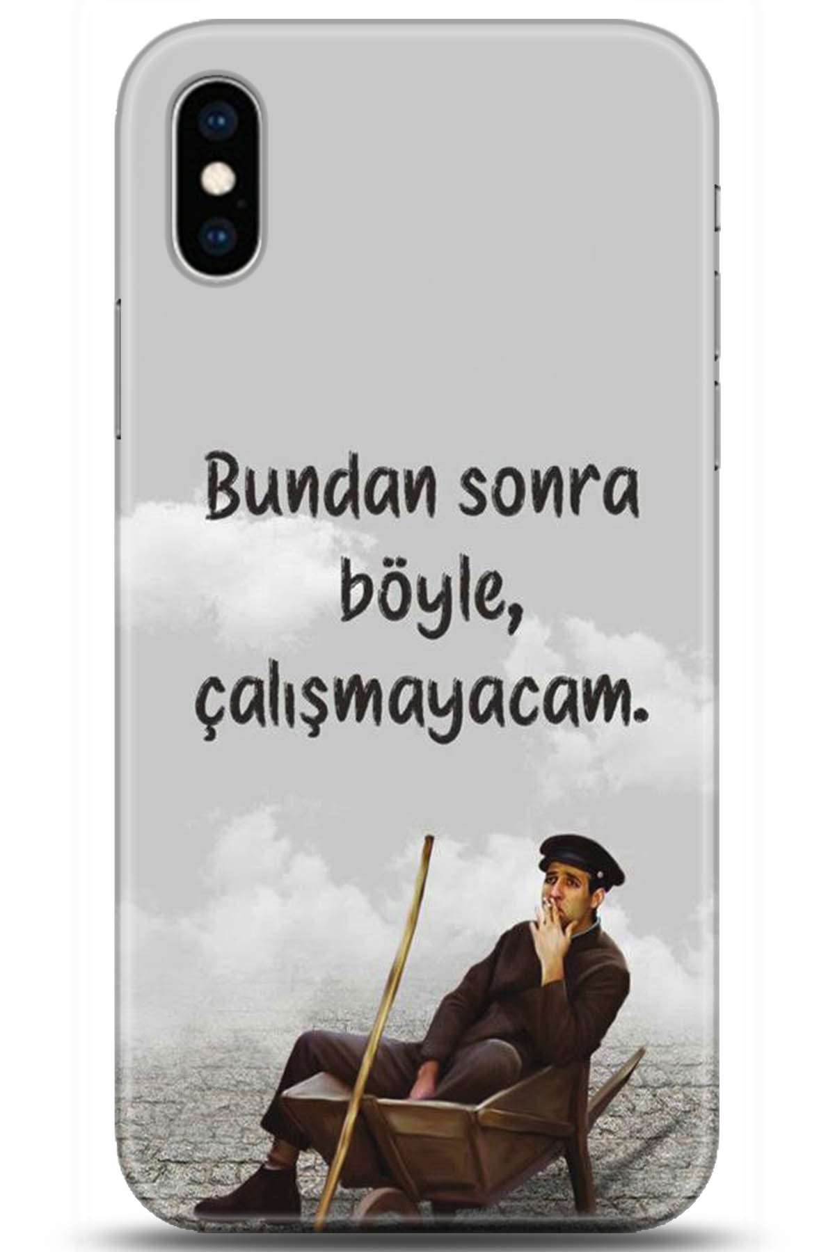 Apple iPhone XS Uyumlu Kılıf HD Baskılı Kılıf - Followed Institution 5314