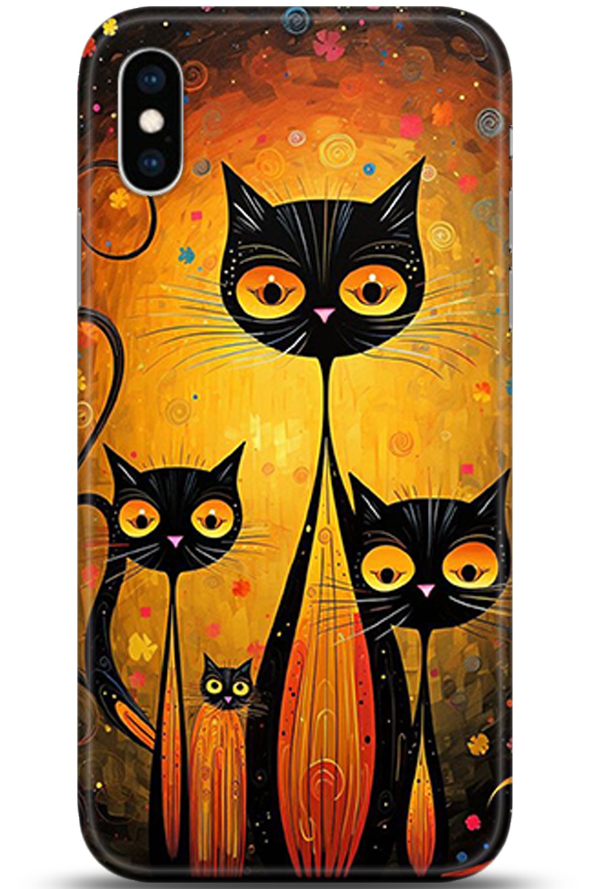 Apple iPhone XS Uyumlu Kılıf HD Baskılı Kılıf - Followed Institution 5316