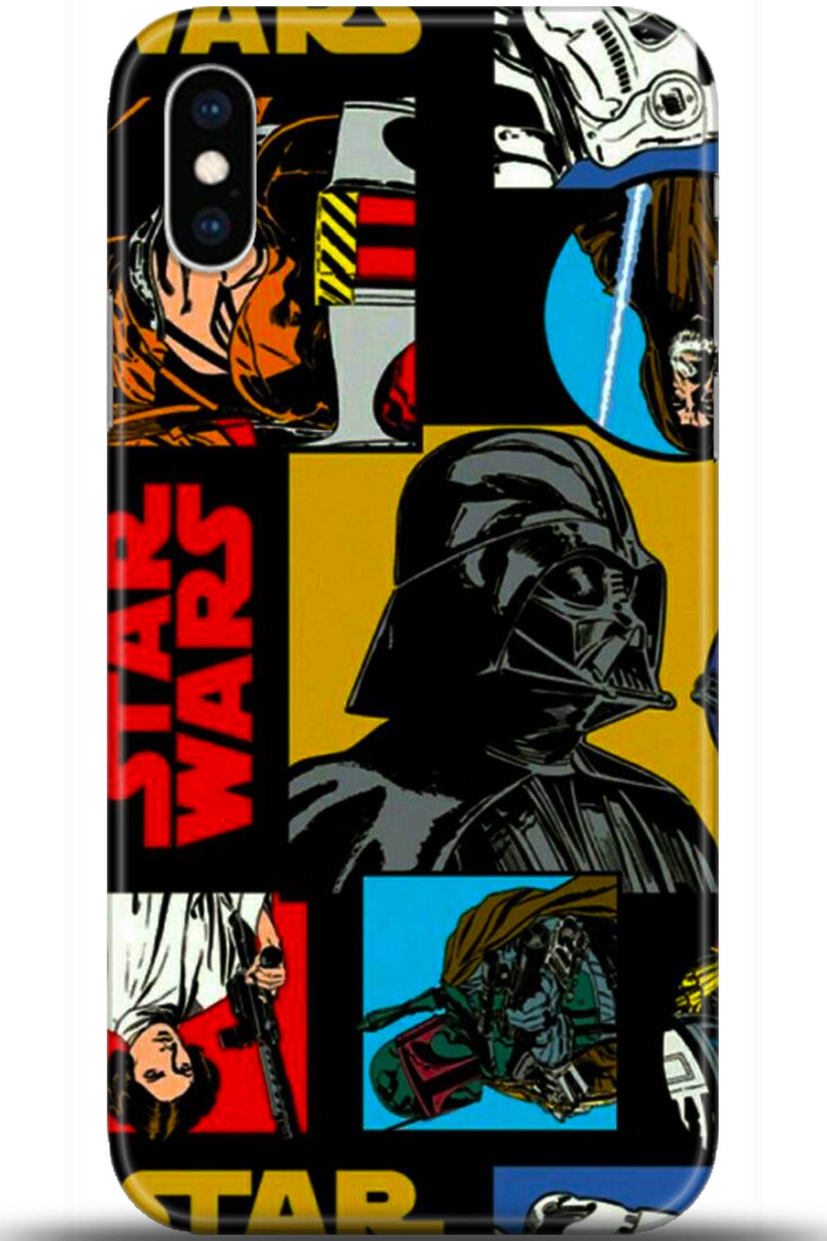 Apple iPhone XS Uyumlu Kılıf HD Baskılı Kılıf - Followed Institution 5385