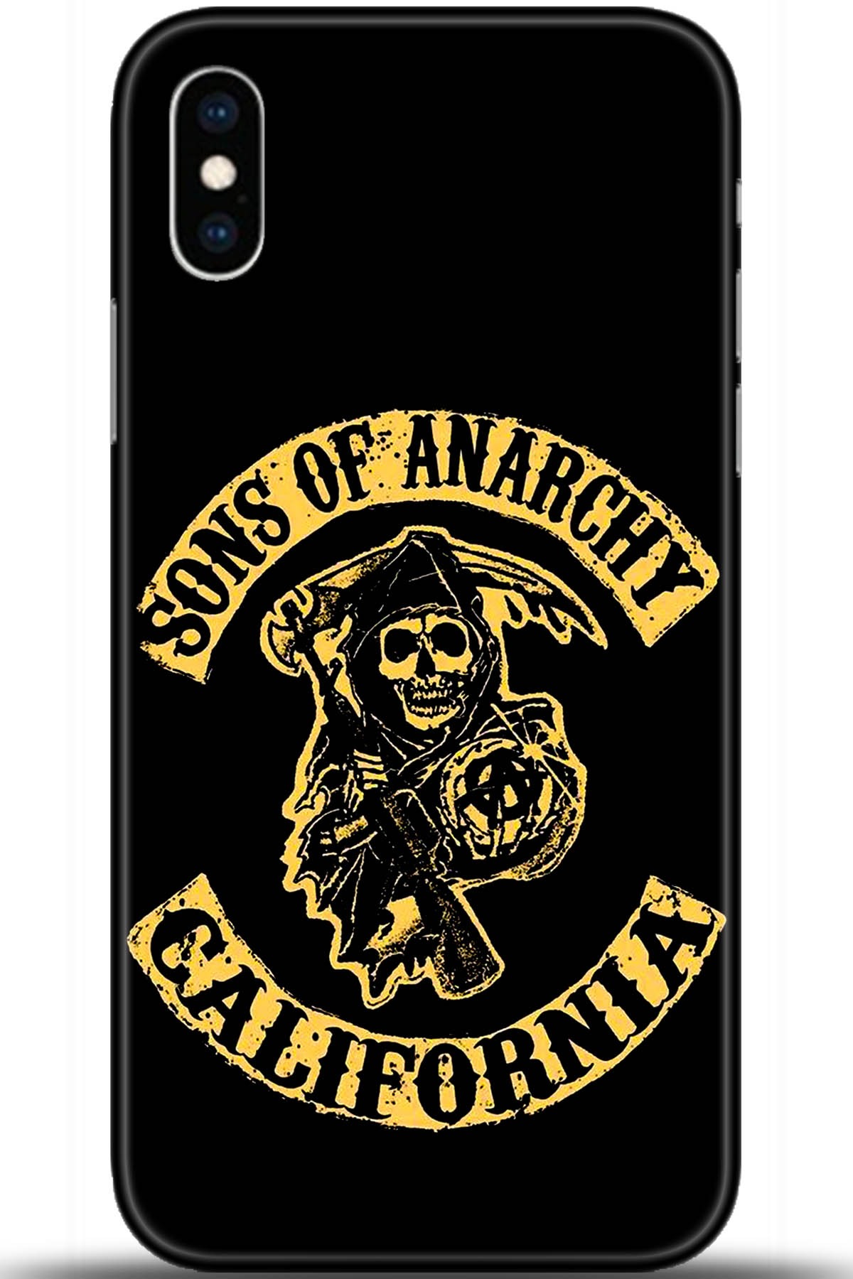 Apple iPhone XS Uyumlu Kılıf HD Baskılı Kılıf - Followed Institution 5441