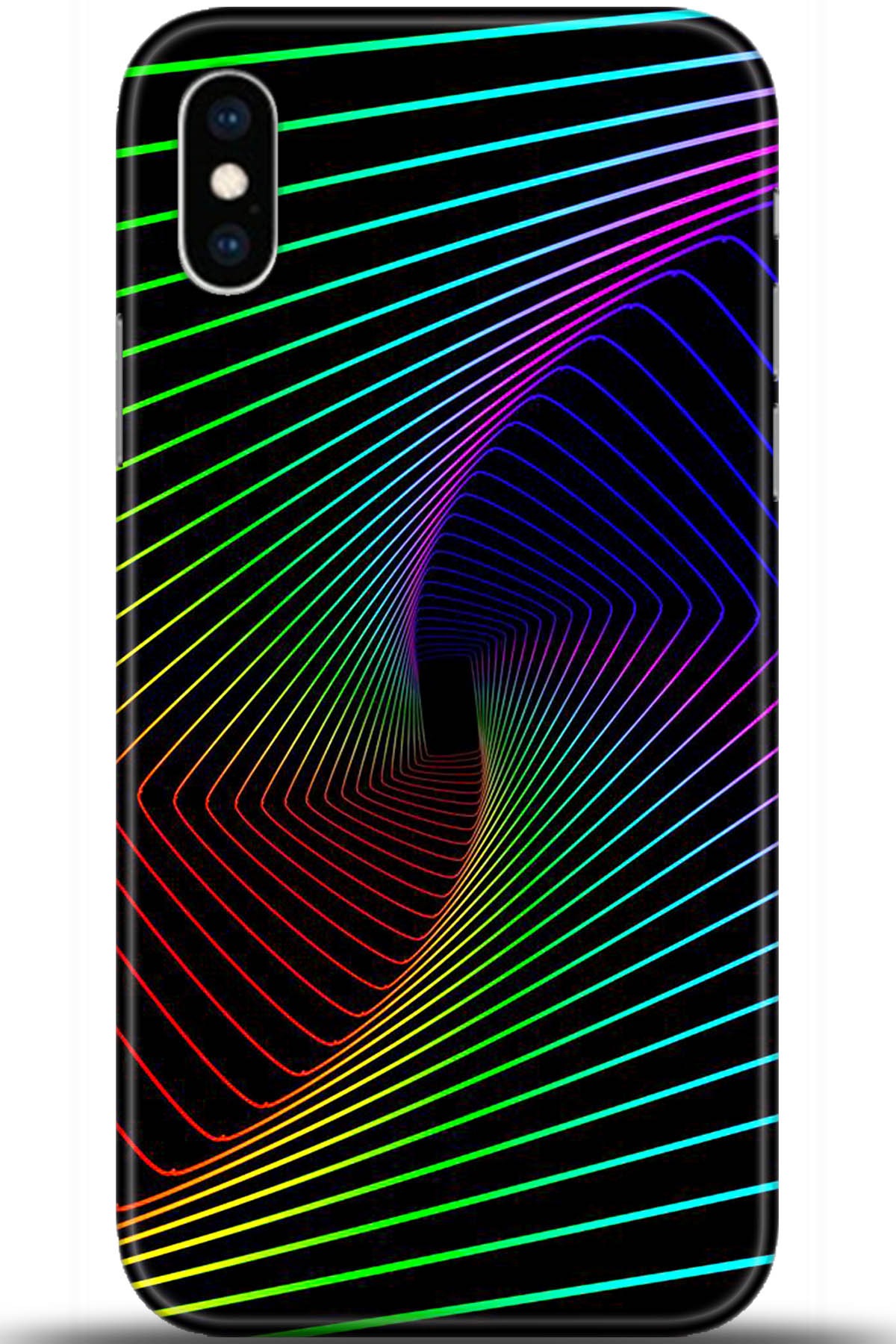 Apple iPhone XS Uyumlu Kılıf HD Baskılı Kılıf - Followed Institution 5488