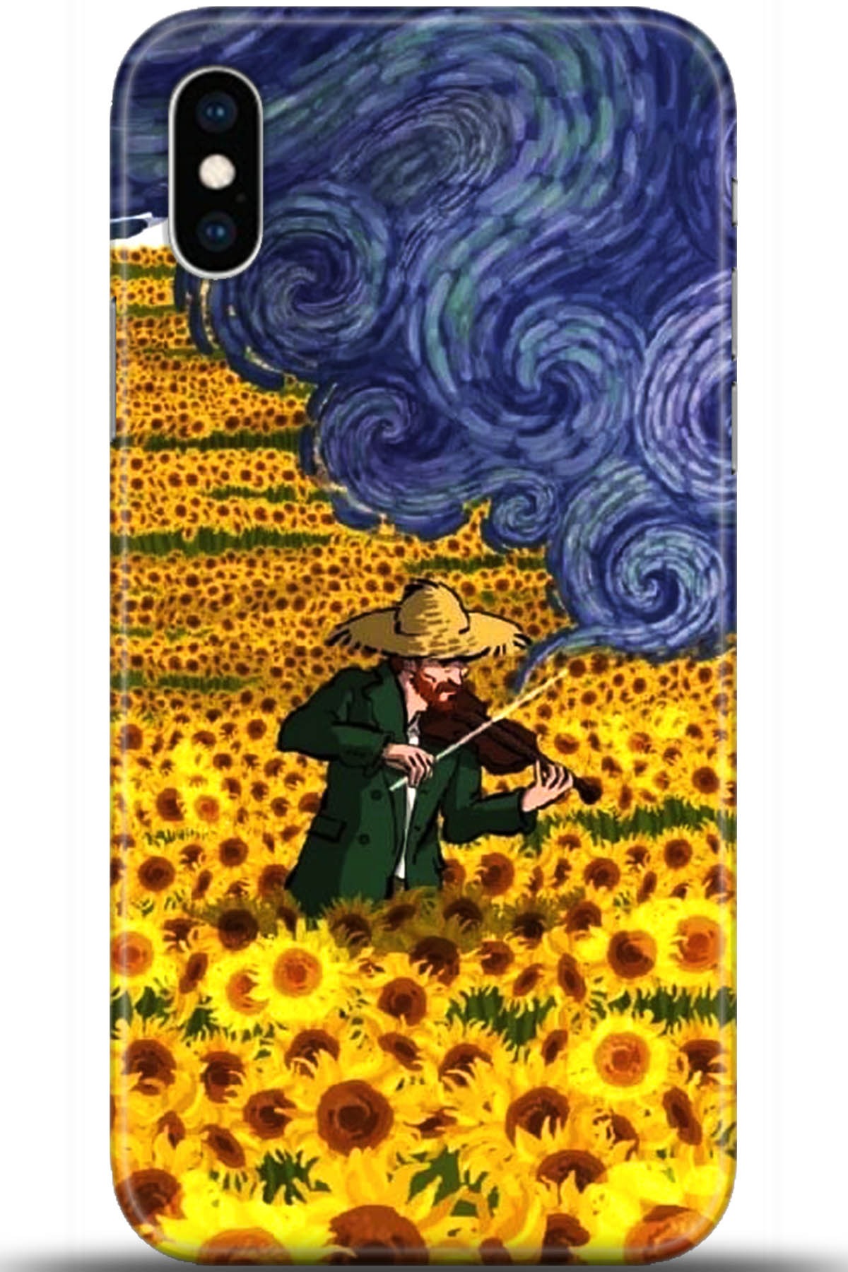 Apple iPhone XS Uyumlu Kılıf HD Baskılı Kılıf - Followed Institution 5503